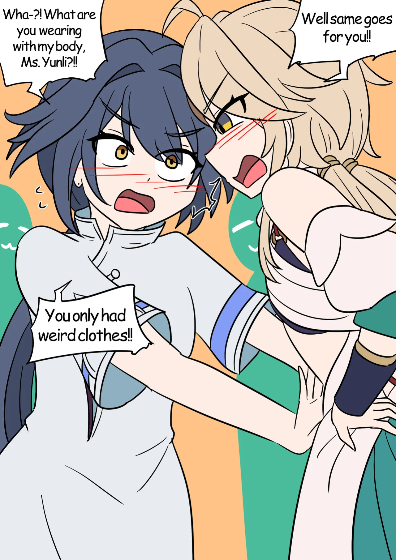 [Vel] Yunli <=> Yanqing (Honkai: Star Rail)