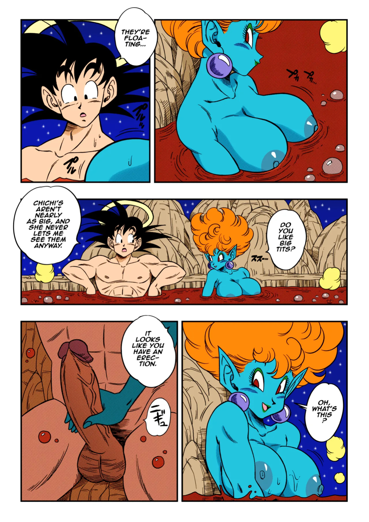 [Yamamoto] Paradise or Hell?! Snake Princess's Hospitality (Dragon Ball Z)