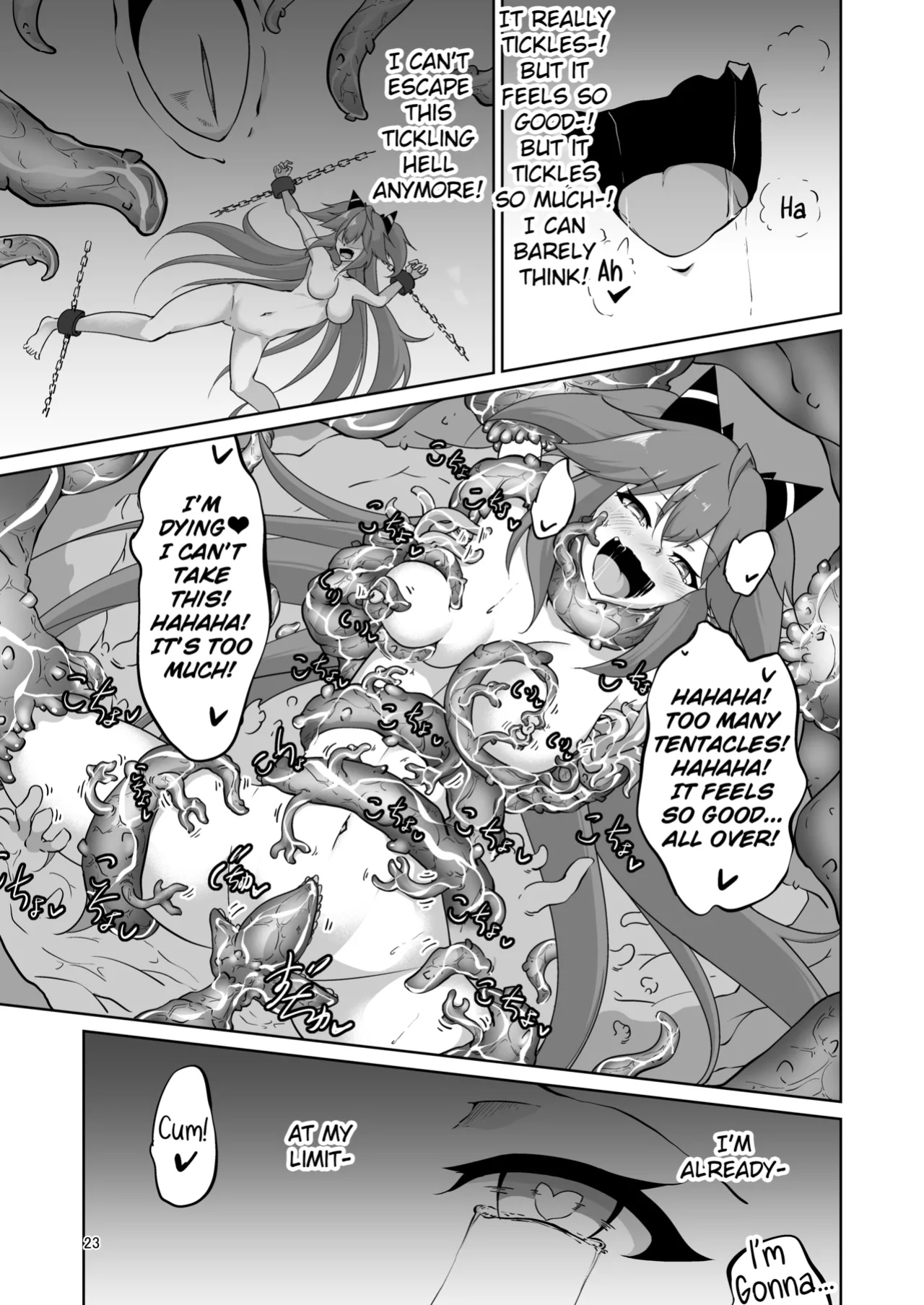 [Ohakagurashi (Nintoku)] Masou Shoujo Natsumi Haiboku no Kusuguri Jigoku | Magical Girl Natsumi's Defeat in Tickling Hell
