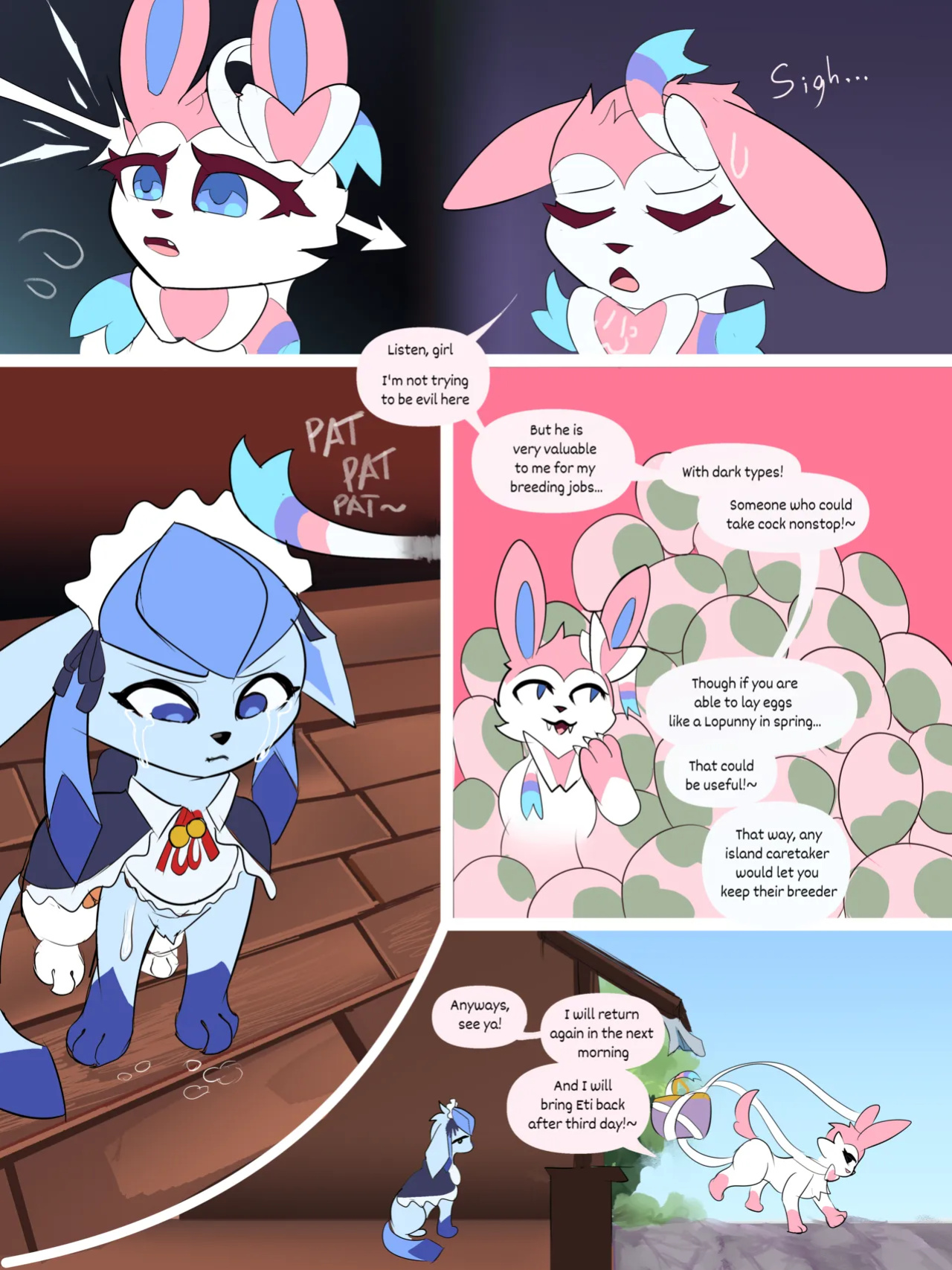 [UtopianVee] Glaceon in Love