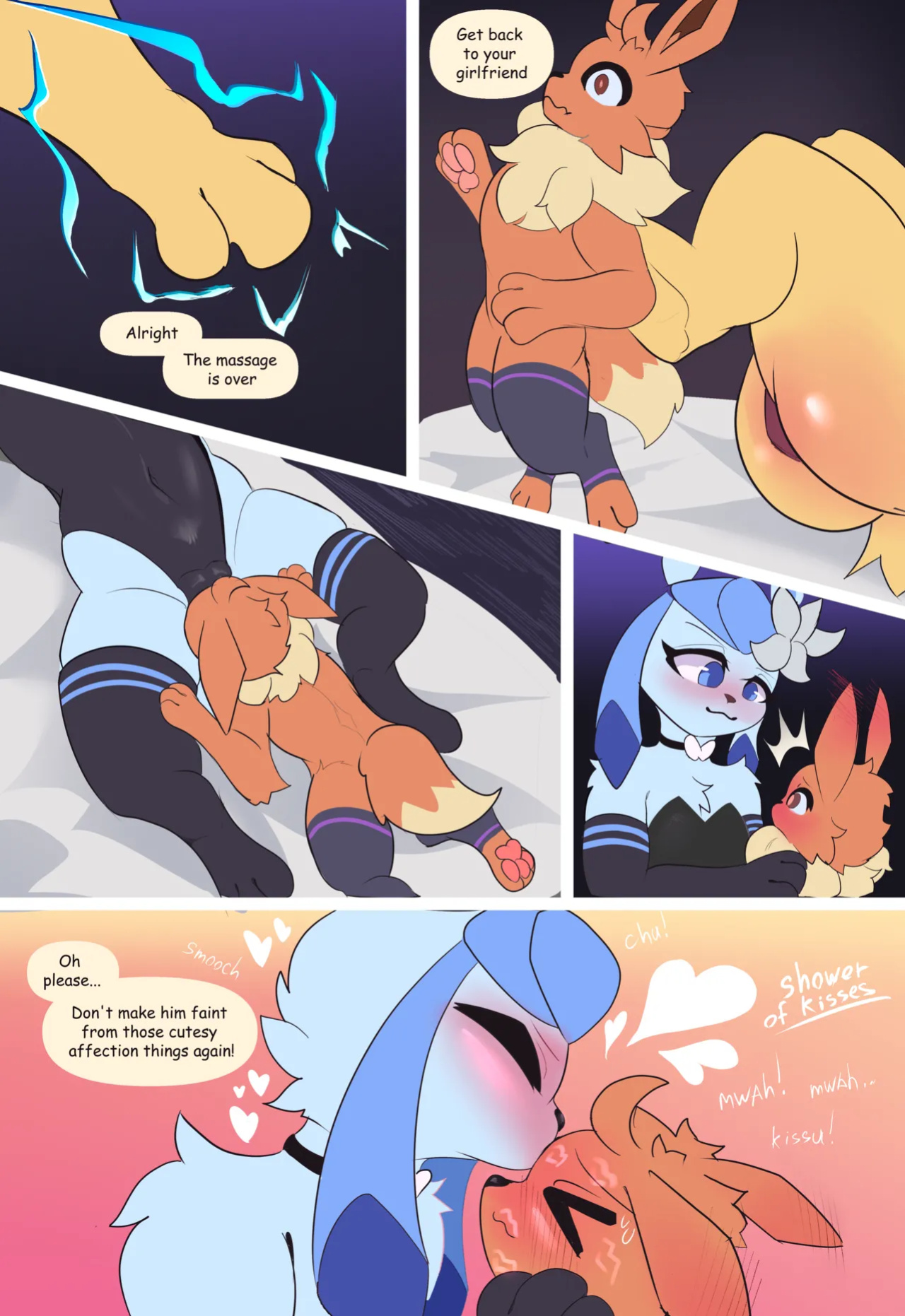 [UtopianVee] Glaceon in Love