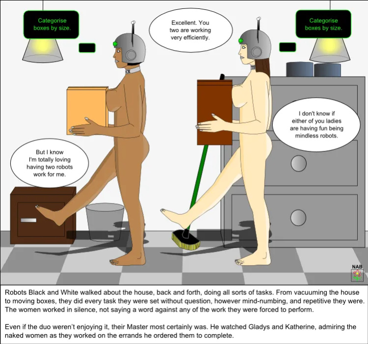 [Nabs001] Be a Robot for a Day