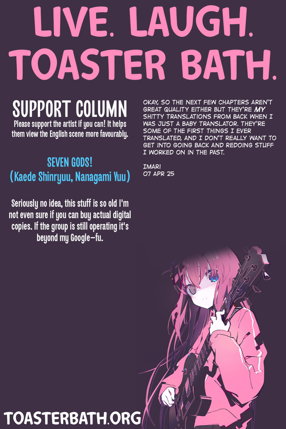 [SEVEN GODS!] SYNCHROCORD 3 (ENG) =TB=