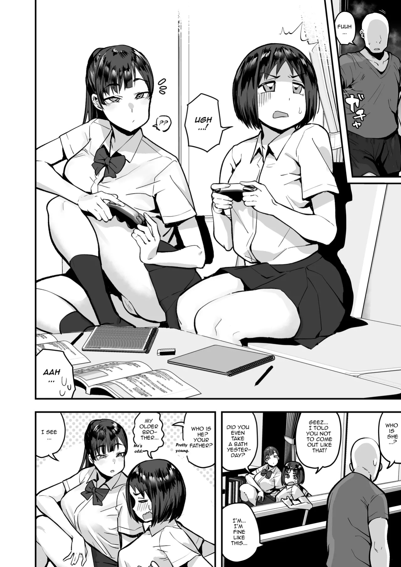 [Anon's Flood Myth (Anon 2-okunen)] Imouto no Tomodachi ga Dosukebe Taishuu Feti Sugite, InCha no Ore to Kikenbi Nakadashi Hamemakuri [Lewd Rider Ero]