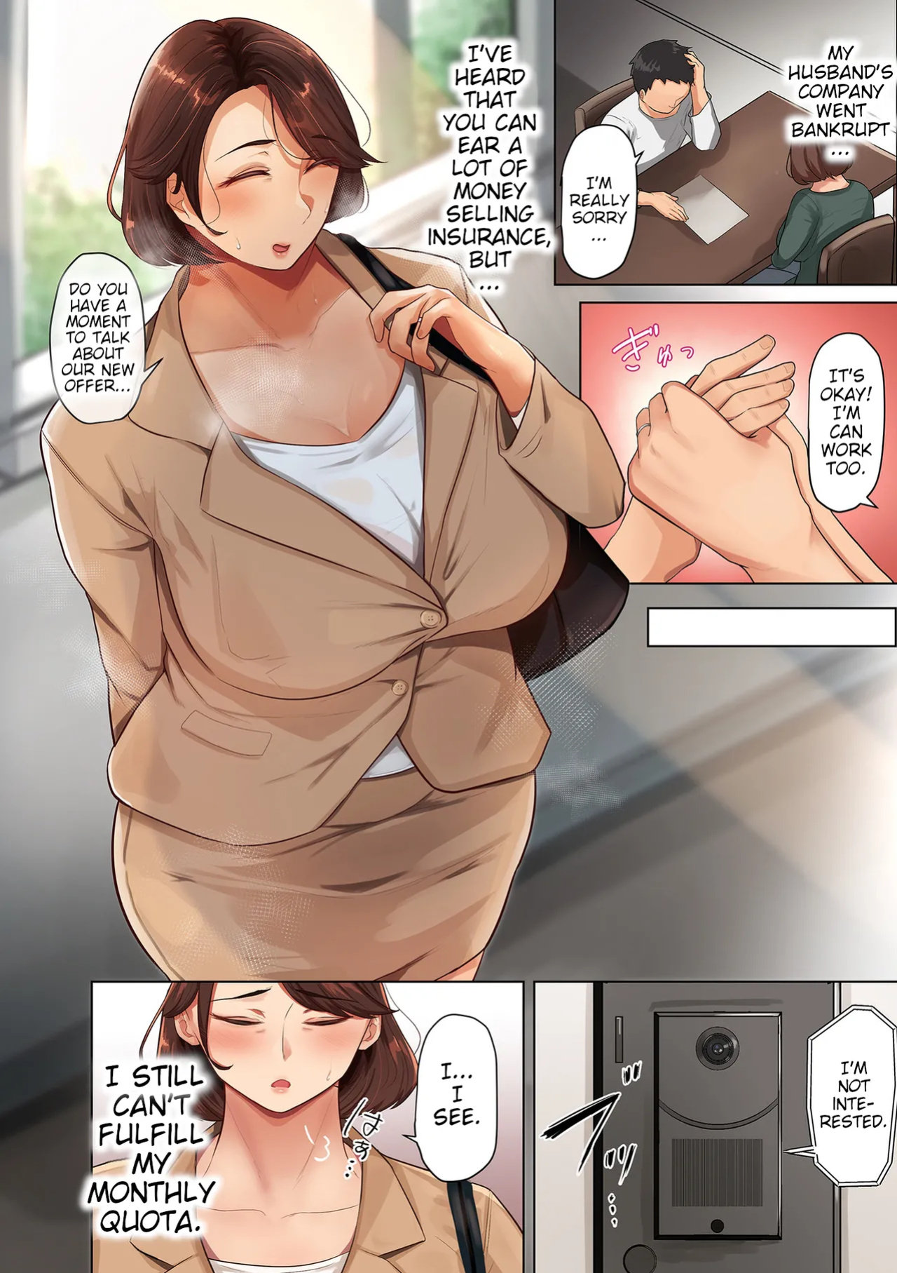 [Taba] Hitodzuma inshū | The Lewd Smell of a Married Woman (COMIC Kuriberon DUMA 2024-07 Vol.62) [Poranya]
