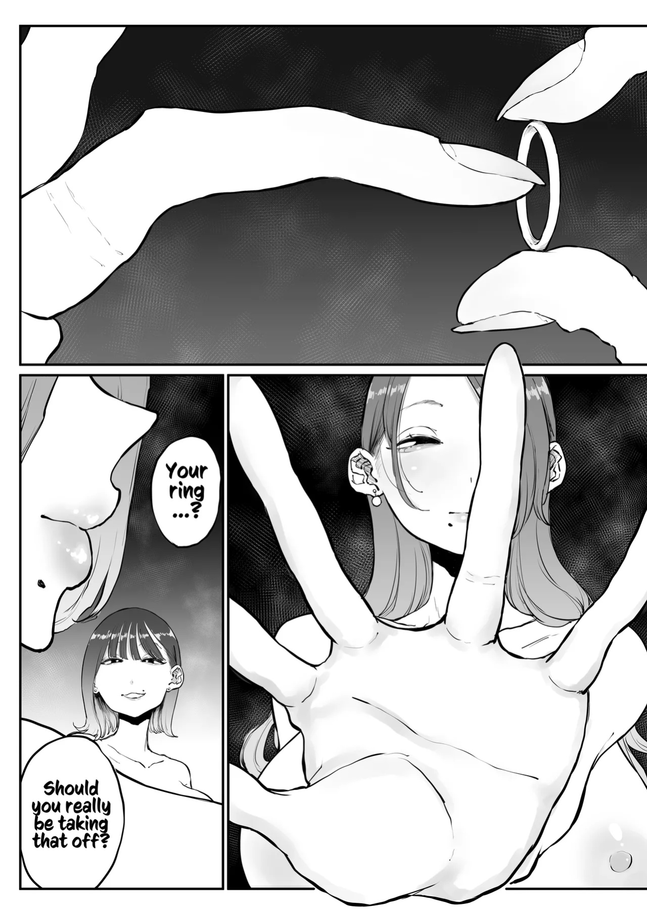 [Sky Dogma (Pandacorya)] Bijin Tsuma, Ichinose Shiori 37 wa, Musume no Yuujin ni Idakareteiru | Beautiful Wife Shiori Ichinose (37) Is Getting Banged By Her Daughter's Female Friend [Kusanuu]