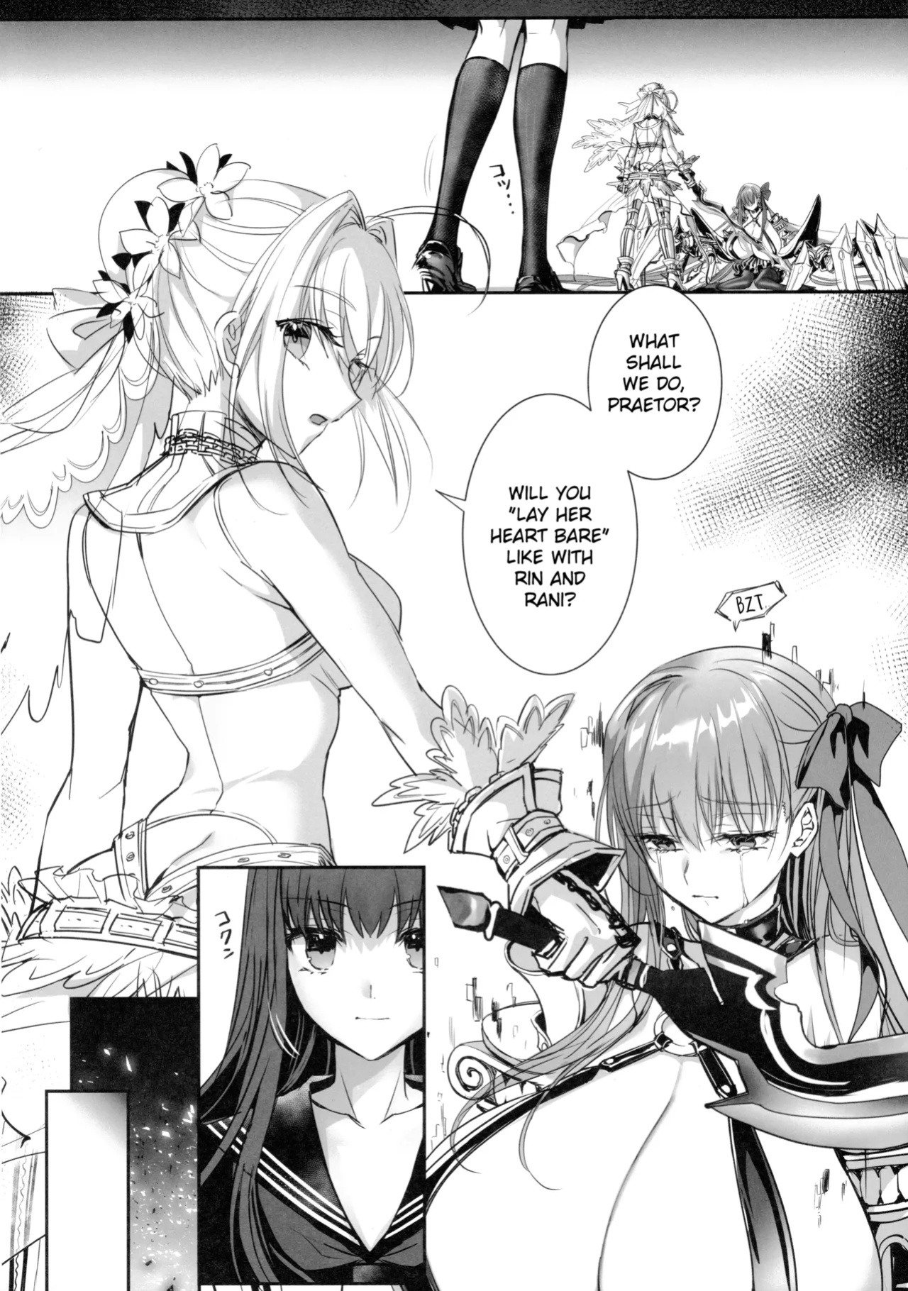(C105) [3V2Umezakoori70 (Midou Pengin)] Hakuno wa Mujihi na Tsuki no Joou (Fate/EXTRA)