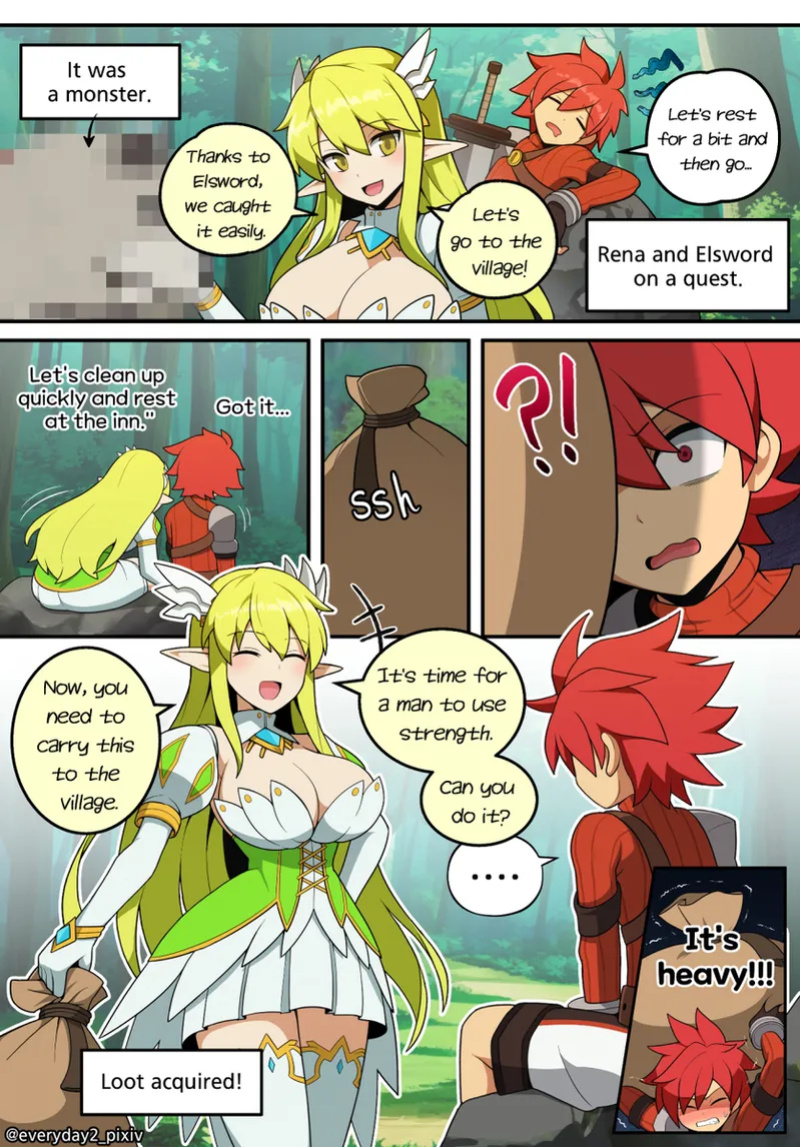 [everyday2] Elswordick (Elsword)
