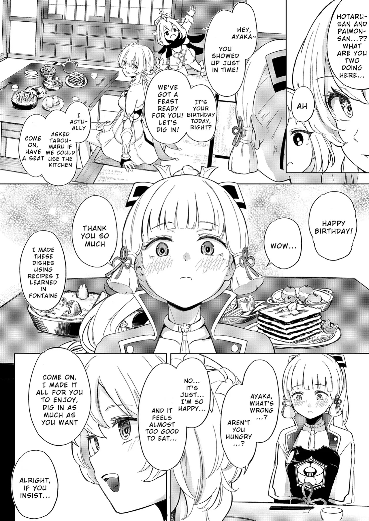 [Funiai-ice (Funiai Riko)] Shirasagi Nikki ~Shirayuri no Himegimi~ (Genshin Impact)