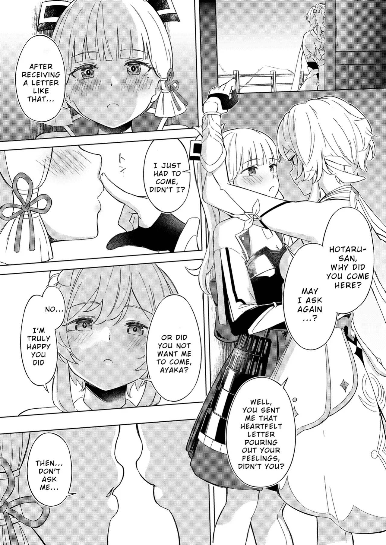 [Funiai-ice (Funiai Riko)] Shirasagi Nikki ~Shirayuri no Himegimi~ (Genshin Impact)