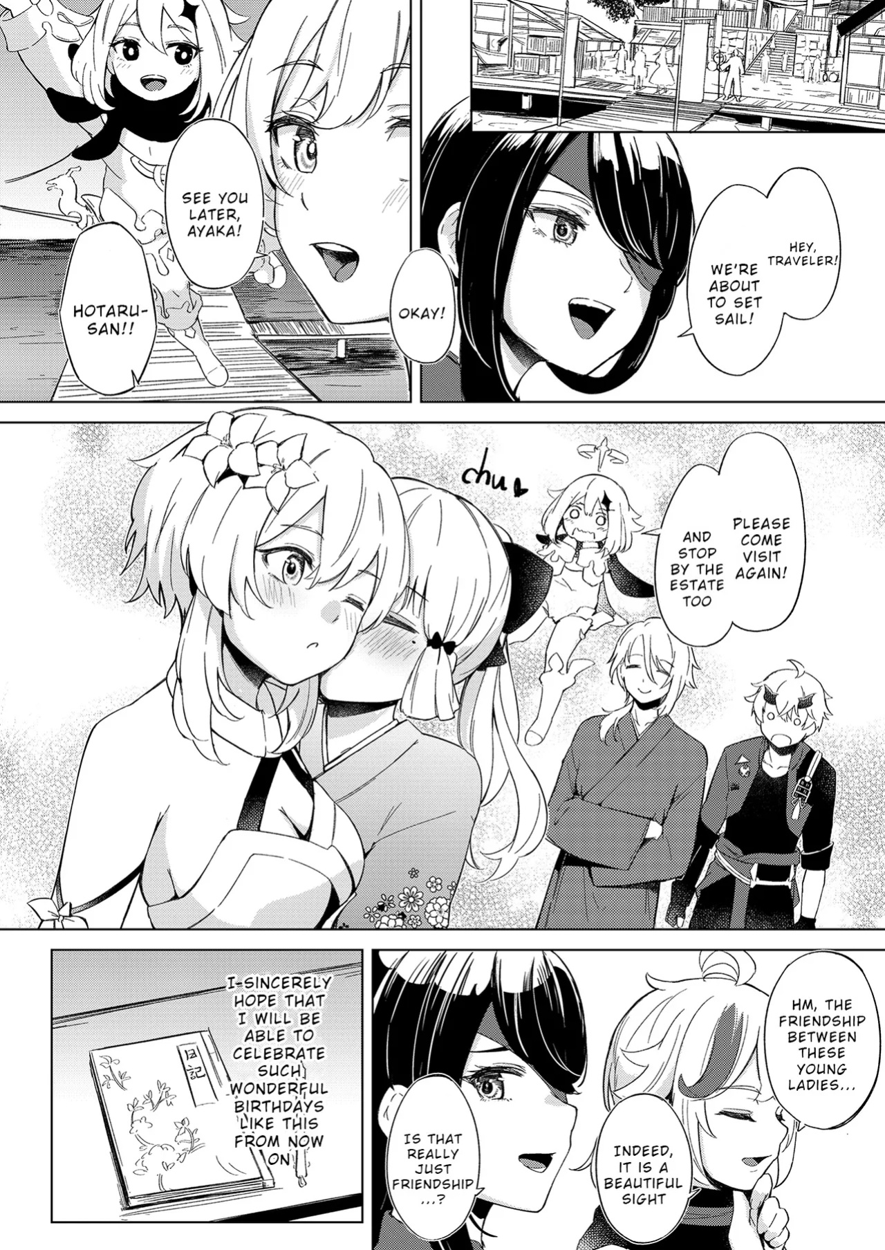 [Funiai-ice (Funiai Riko)] Shirasagi Nikki ~Shirayuri no Himegimi~ (Genshin Impact)