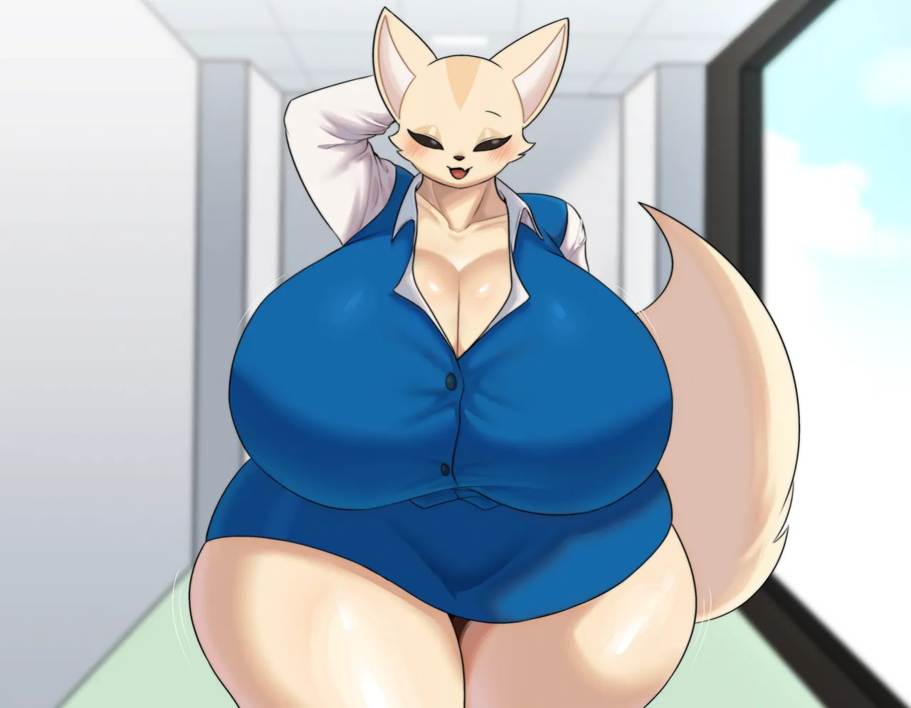 [Ian] Fenneko x Haida (Aggretsuko)