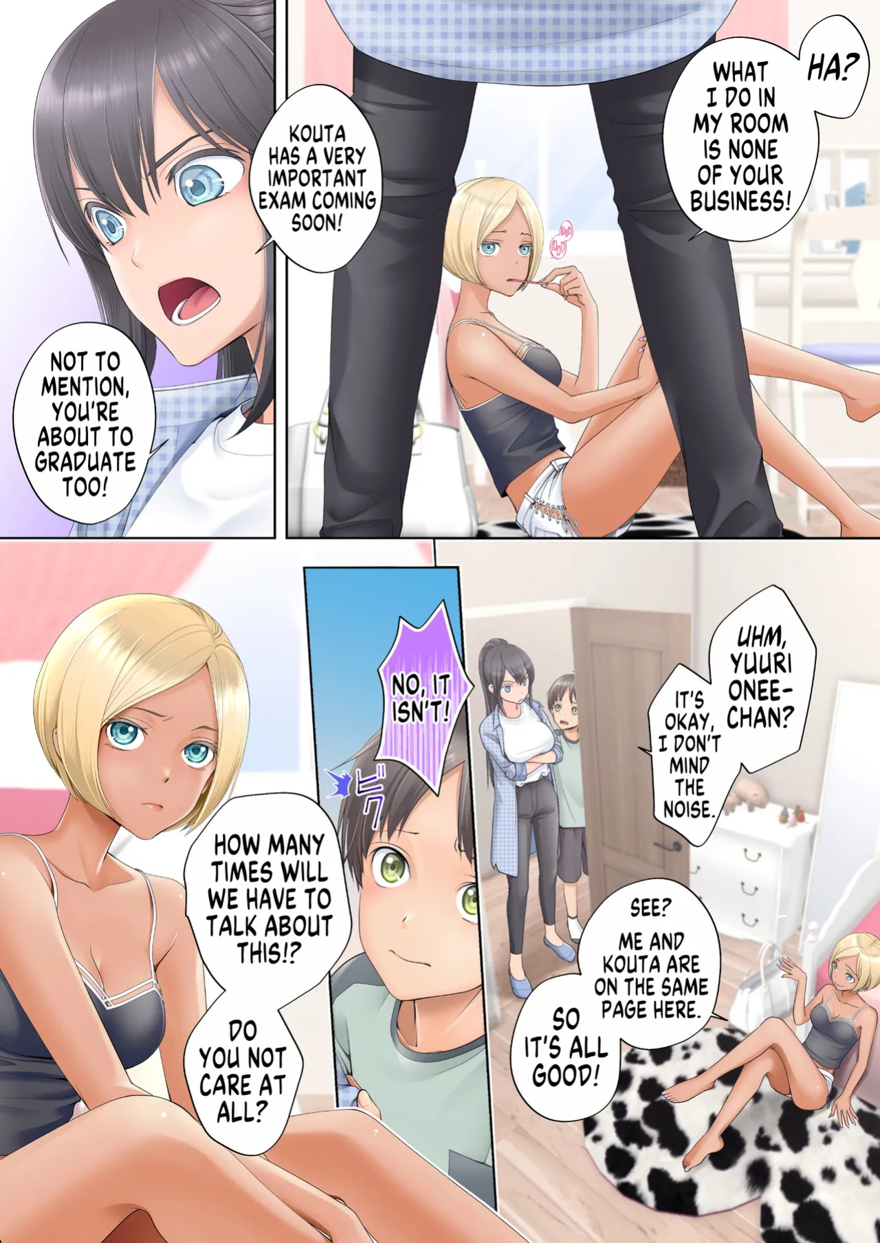 [Hairu Nukemichi (Siina Yuuki)] Boku Swap Ane ~Akogare no Onee-chan to Karada o Irekaerareteshimatta Boku~ | How I Switched Bodies With My Dear Onee-chan [GTF]
