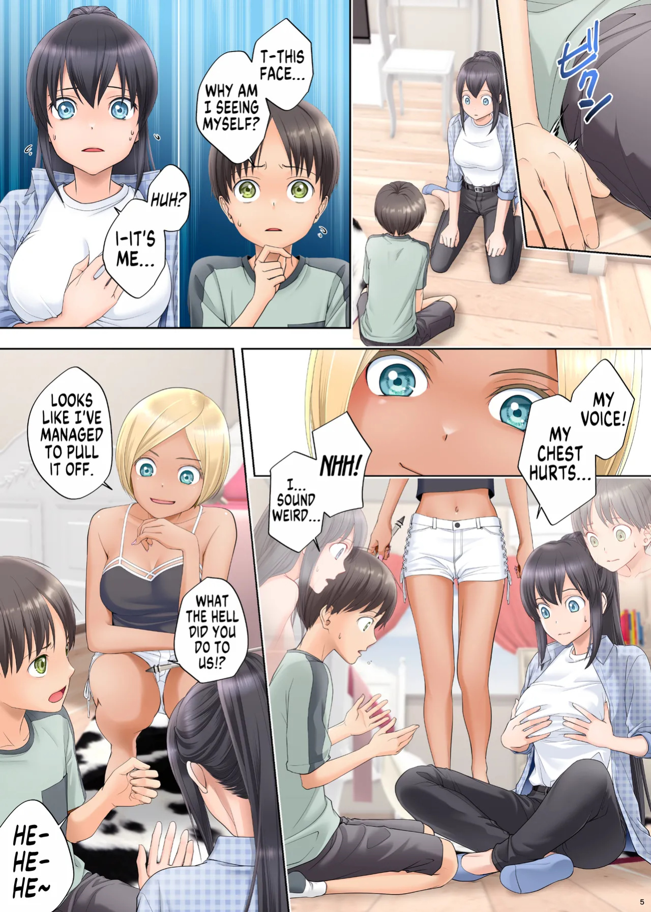[Hairu Nukemichi (Siina Yuuki)] Boku Swap Ane ~Akogare no Onee-chan to Karada o Irekaerareteshimatta Boku~ | How I Switched Bodies With My Dear Onee-chan [GTF]