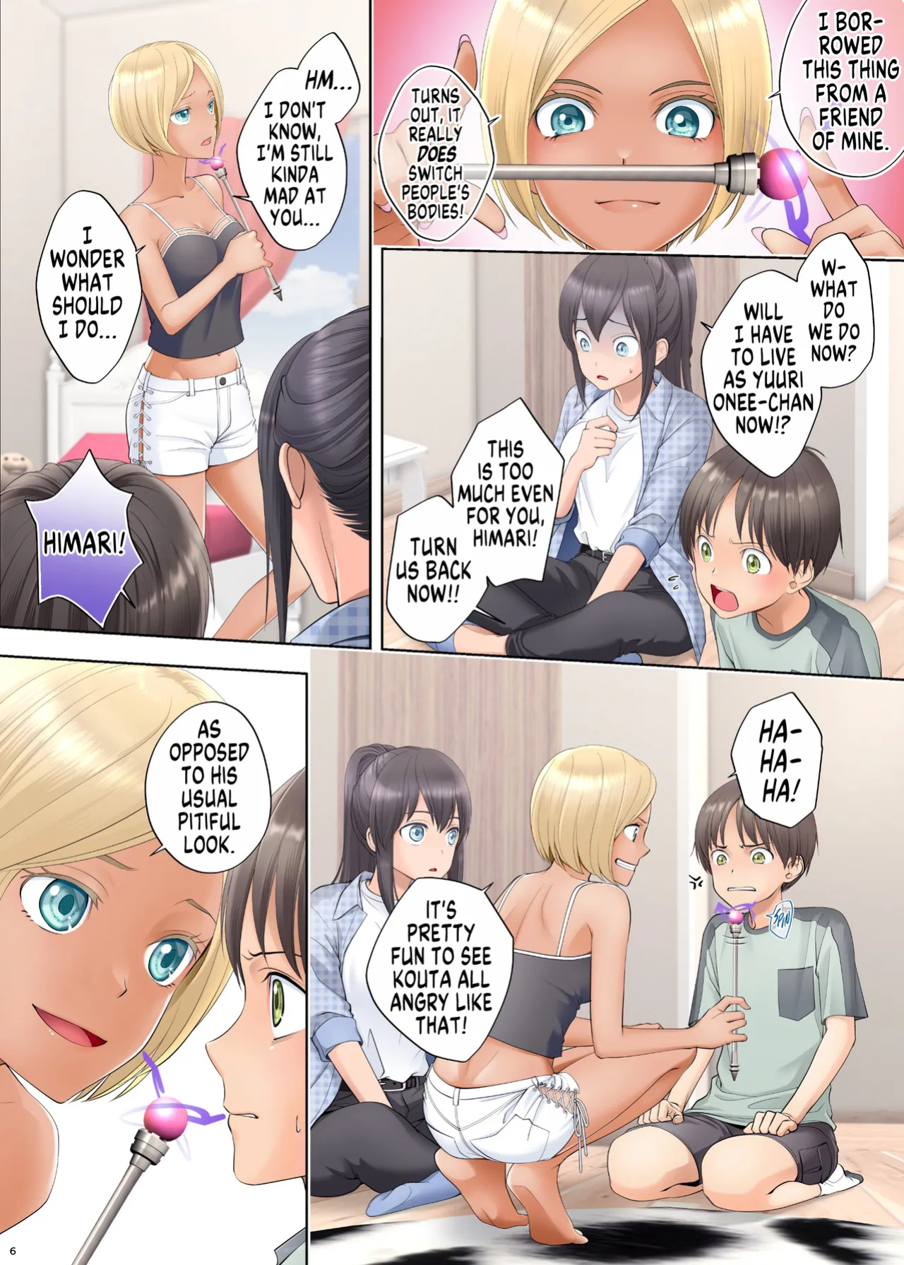 [Hairu Nukemichi (Siina Yuuki)] Boku Swap Ane ~Akogare no Onee-chan to Karada o Irekaerareteshimatta Boku~ | How I Switched Bodies With My Dear Onee-chan [GTF]