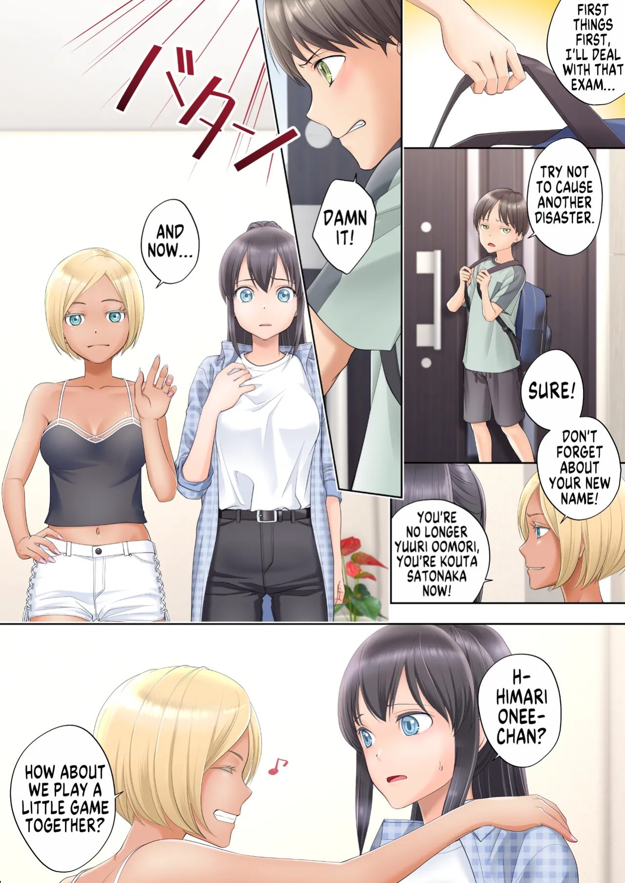 [Hairu Nukemichi (Siina Yuuki)] Boku Swap Ane ~Akogare no Onee-chan to Karada o Irekaerareteshimatta Boku~ | How I Switched Bodies With My Dear Onee-chan [GTF]