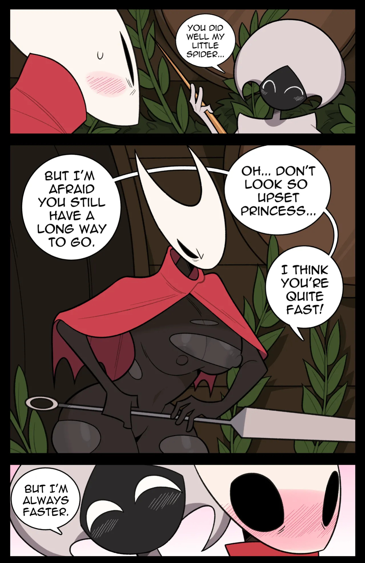 [Idolomantises] Hornet x Lace (Hollow Knight)