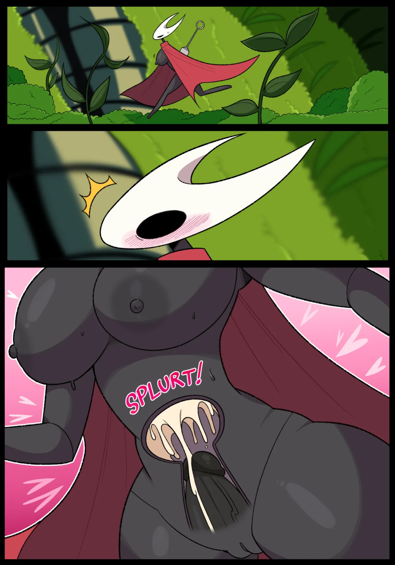 [Idolomantises] Hornet x Lace (Hollow Knight)