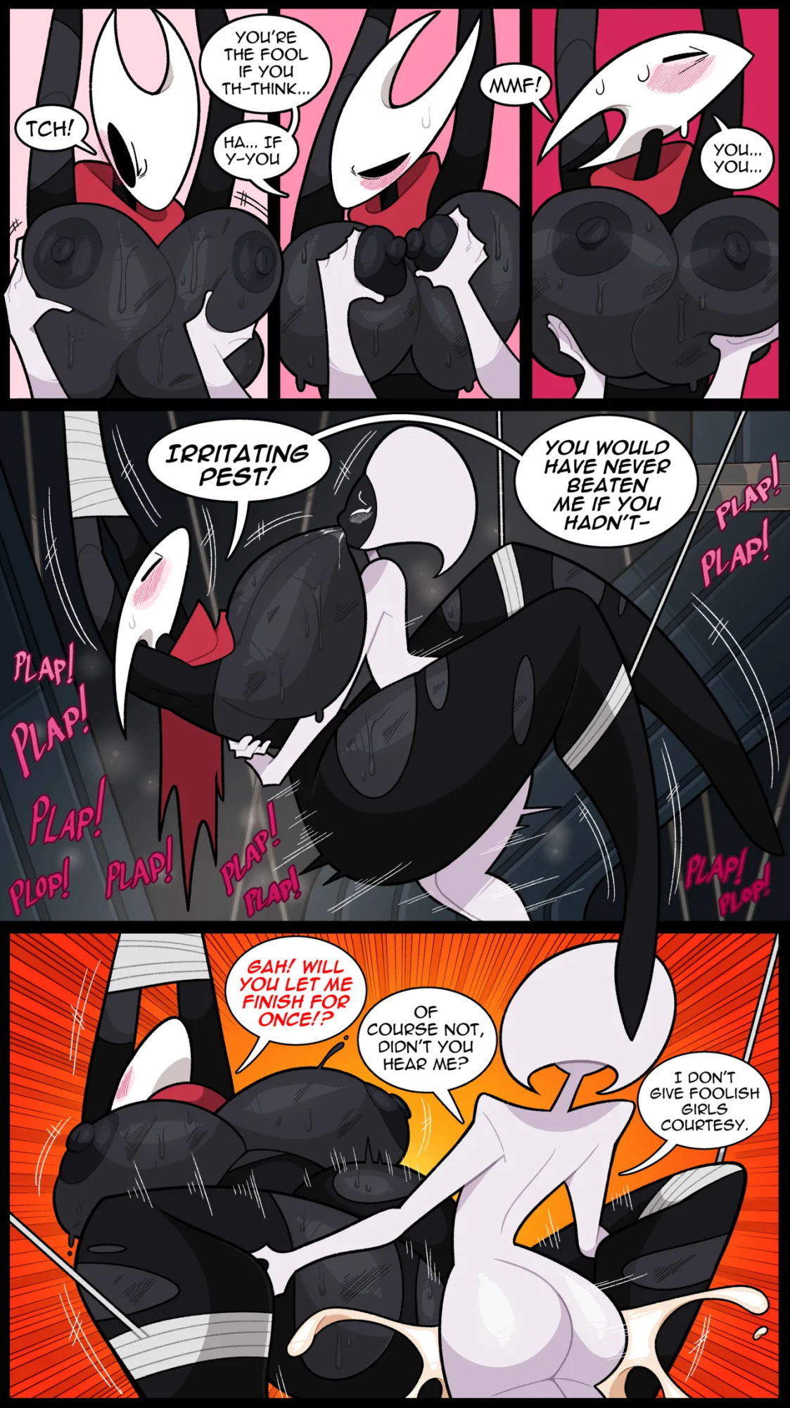 [Idolomantises] Hornet x Lace (Hollow Knight)