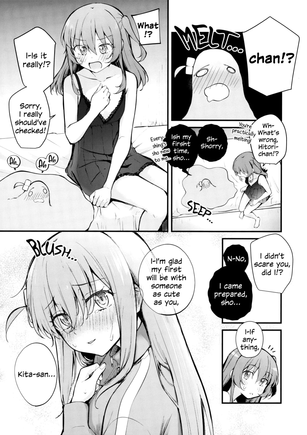 (Kessoku Rock! 10) [Kitaku Jikan (Kitaku)] Meguriai Tokyo ~Les Fuuzoku e Iku.~ | Tokyo Encounter: Visiting a Lesbian Brothel (Bocchi the Rock!)