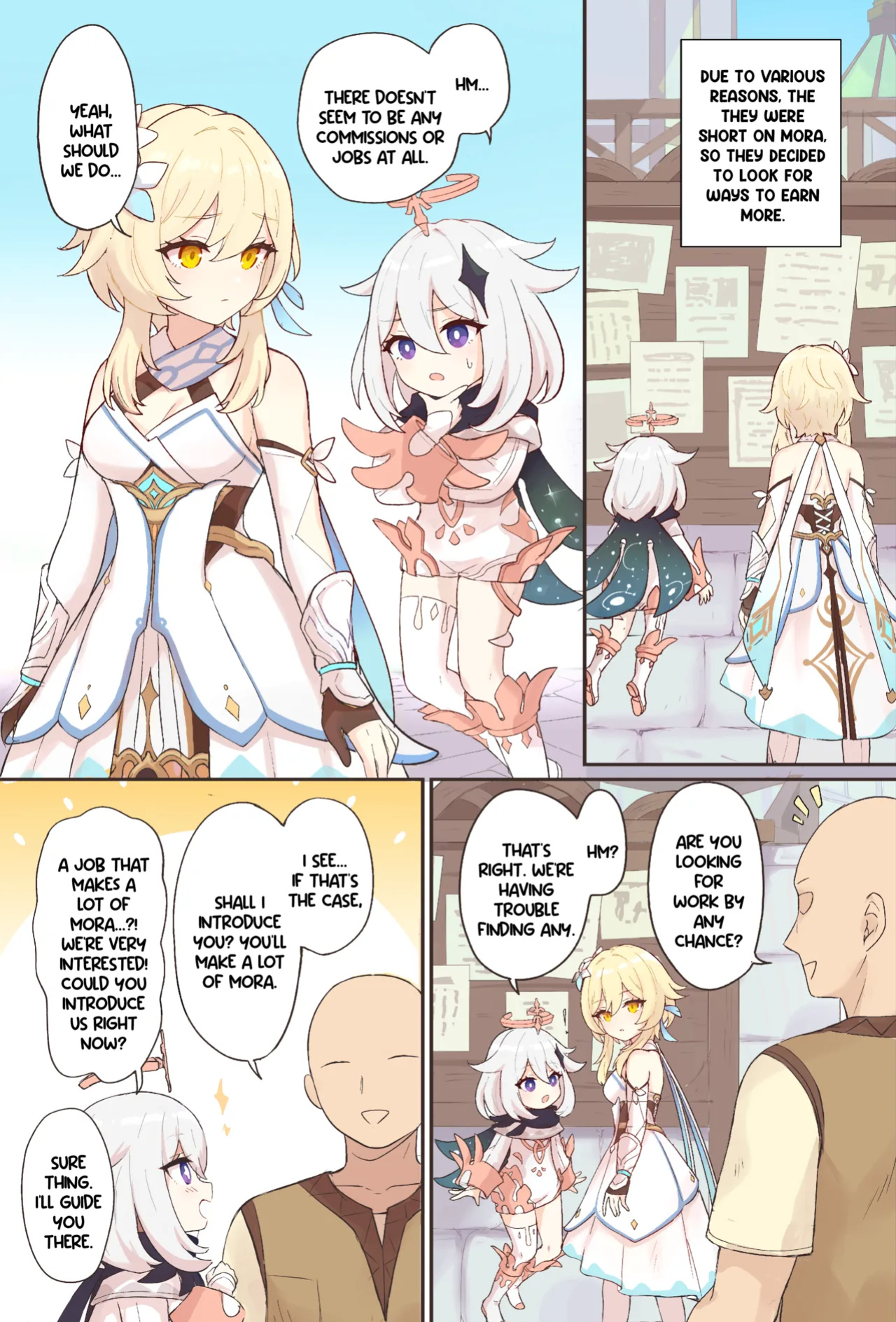 [Momosawa] Nuite Kureru Hotaru-chan + Zenkai no Tsuzuki (Genshin Impact) [YuushaNi]