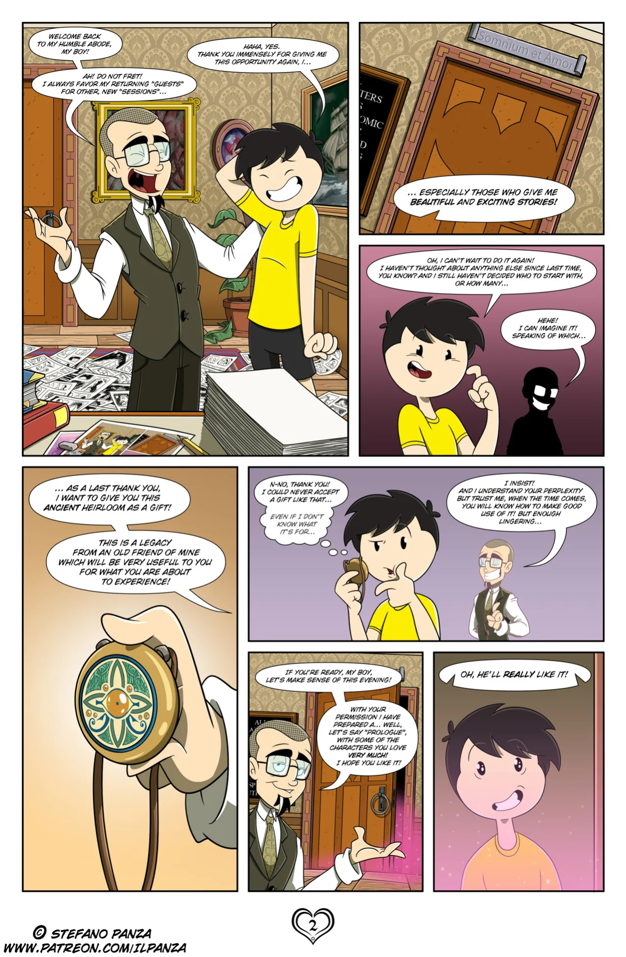 [IlPanza] The House of Pleasure: The Pendant of Illusions, Chapter 1: The Gift