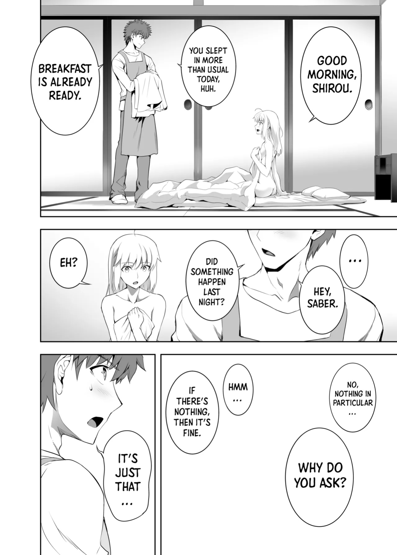 [CRAZY CLOVER CLUB (Kuroha Nue)] SABER COMPLEX 2 (Fate/stay night) [Shiro Translation]