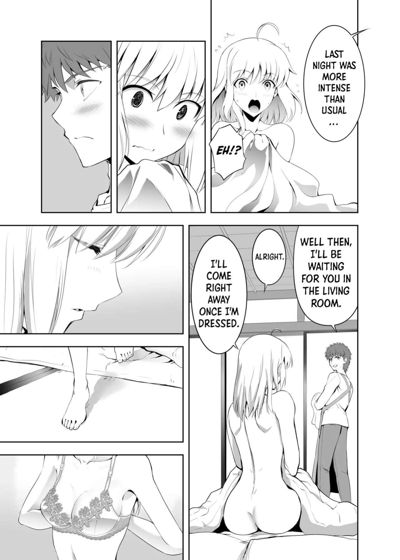 [CRAZY CLOVER CLUB (Kuroha Nue)] SABER COMPLEX 2 (Fate/stay night) [Shiro Translation]