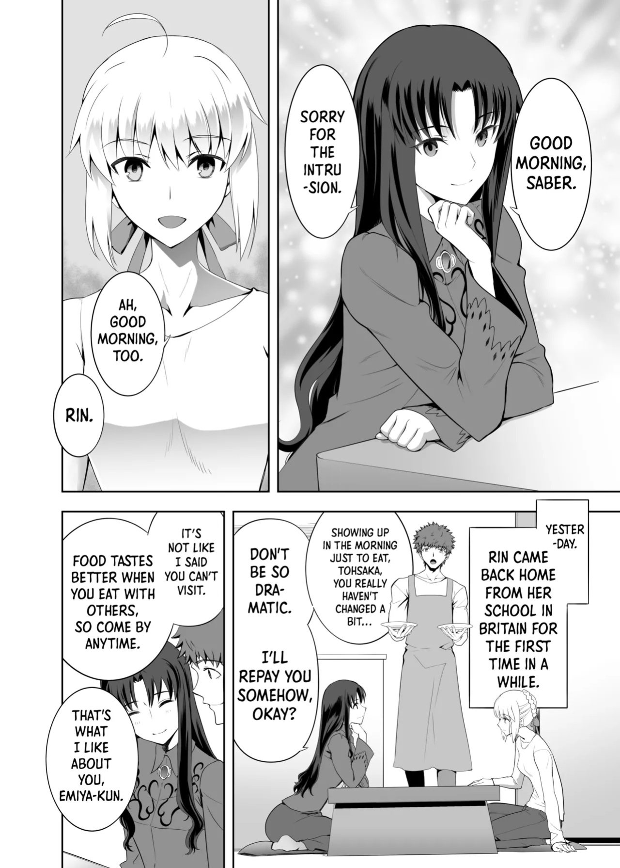 [CRAZY CLOVER CLUB (Kuroha Nue)] SABER COMPLEX 2 (Fate/stay night) [Shiro Translation]