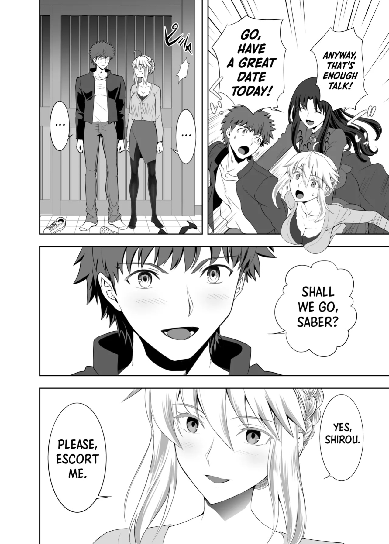 [CRAZY CLOVER CLUB (Kuroha Nue)] SABER COMPLEX 2 (Fate/stay night) [Shiro Translation]