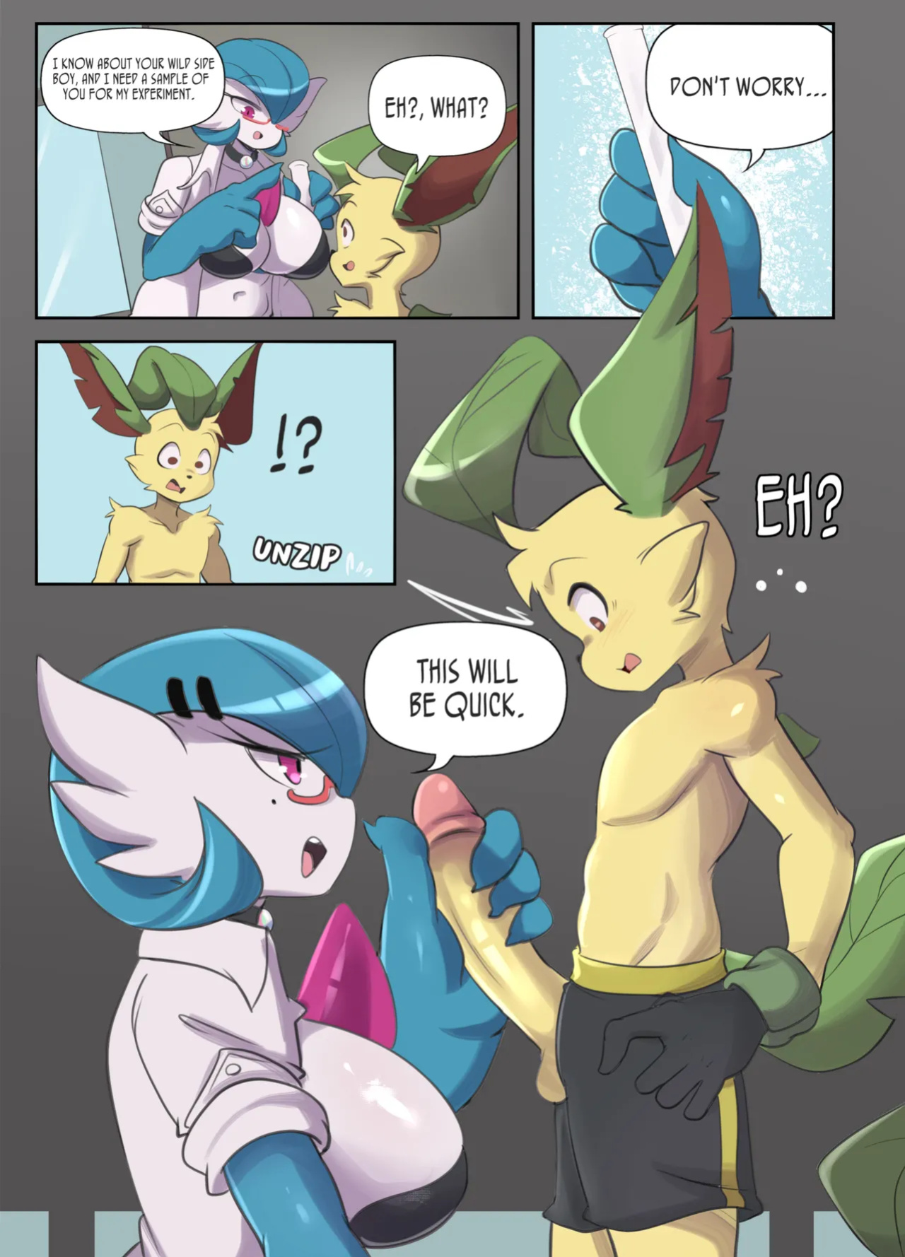 [Lucyfer-comic] Dr.Voir x Kaito