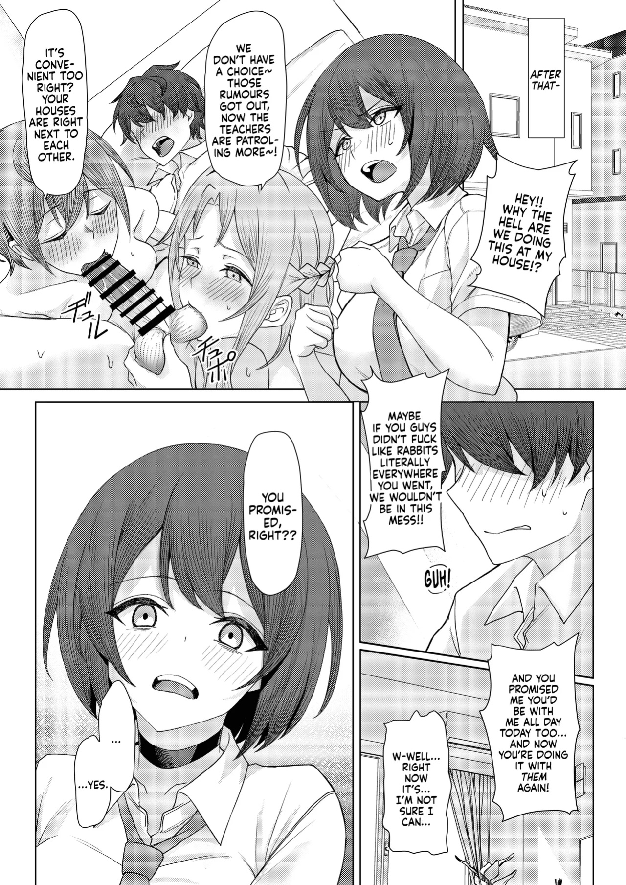 [Kamatsuka (Kamatsuka)] Boku no Koto wo Ijimete kuru Osananajimi no Tomodachi to Ura dewa Kossori Yarimakutteru Hon Zoku | My Childhood Friend Bullies Me, But I Fuck Her Friends Behind Her Back Sequel