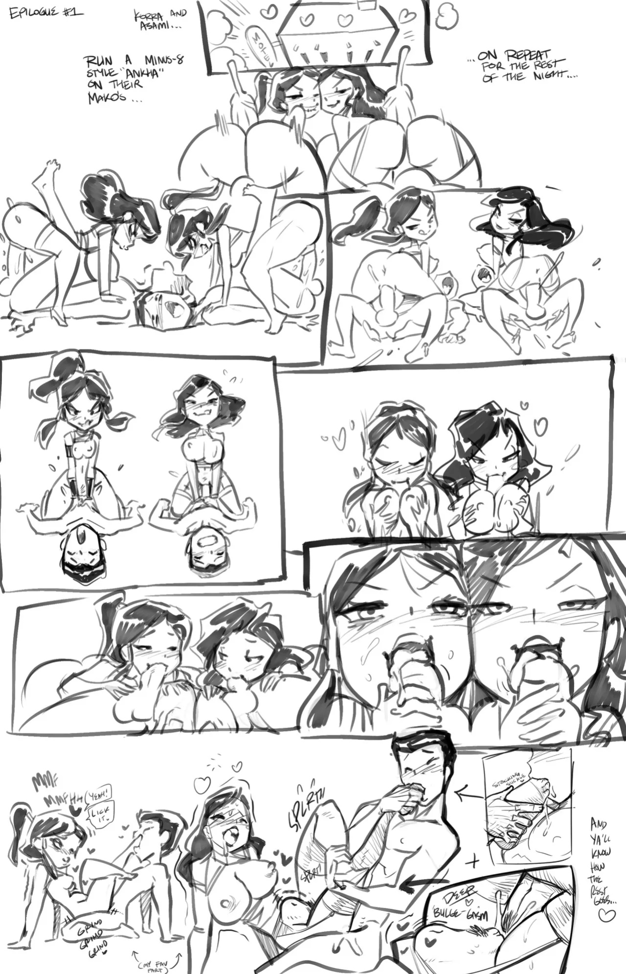 [Fred Perry] Korra+Asami+Mako in: This has... POSSIBILITIES! (The Legend of Korra)