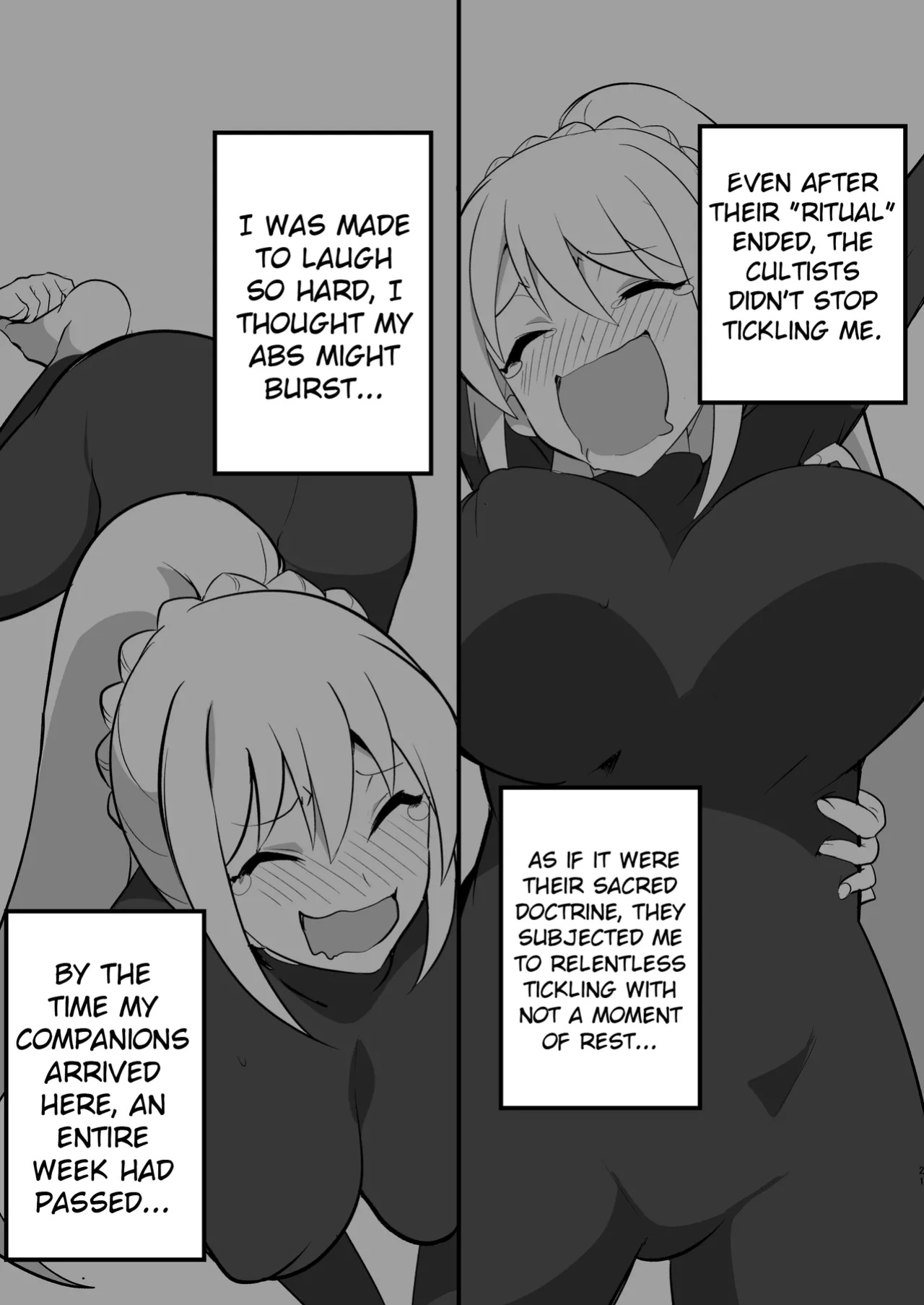 [Muriyari Egao (oda)] Masochist Crusader's Ultimate Tickling Hell (KonoSuba: God's Blessing on This Wonderful World!)