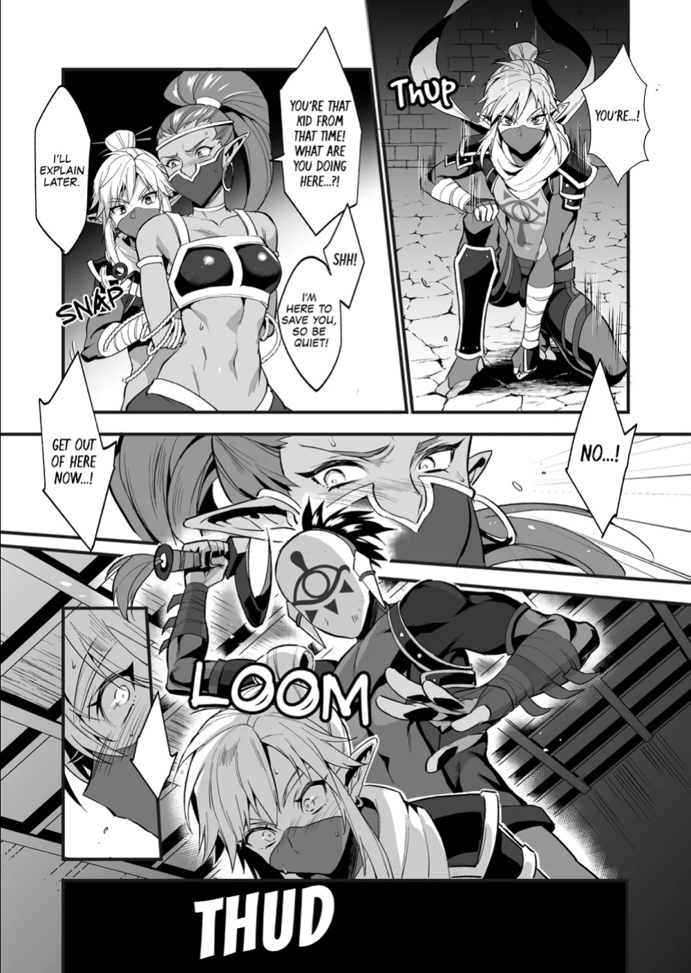 [Morittokoke (Morikoke)] Eiketsu Ninja Gaiden ~Haiboku Hen~ The Legend of Zelda dj [Eng] {Decensored}