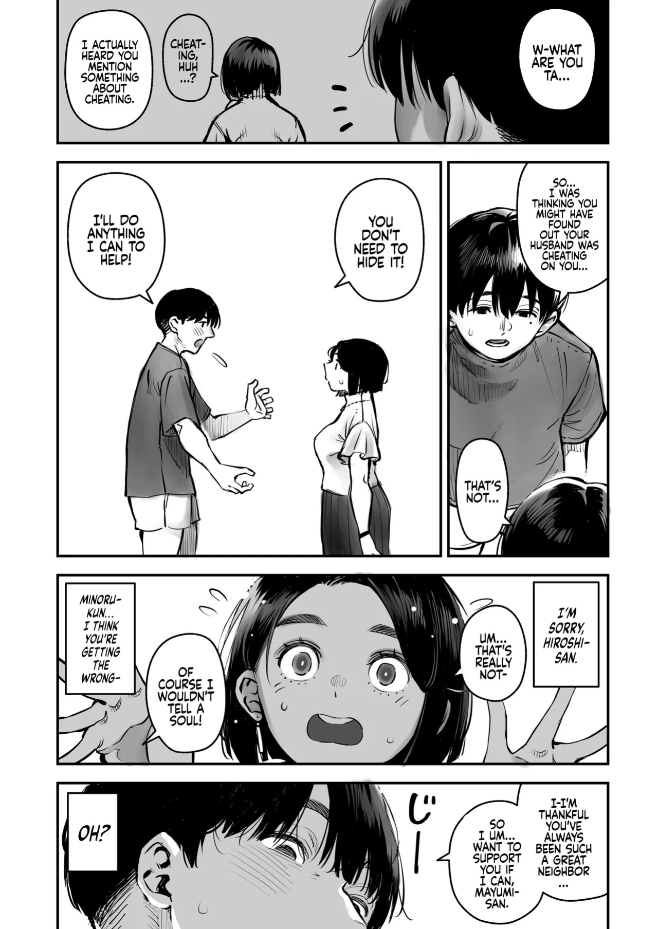 [Osaru no Noumiso (Rocket Monkey)] Uwaki Kounin Mayumi-san Seiyoku, Tsuyosugiru Kara Hoka no Otoko to Sex Shite!! | Your Sex Drive is just too much, so have Sex with other men! Mayumi-san gets Permission to Cheat! [Coffedrug]