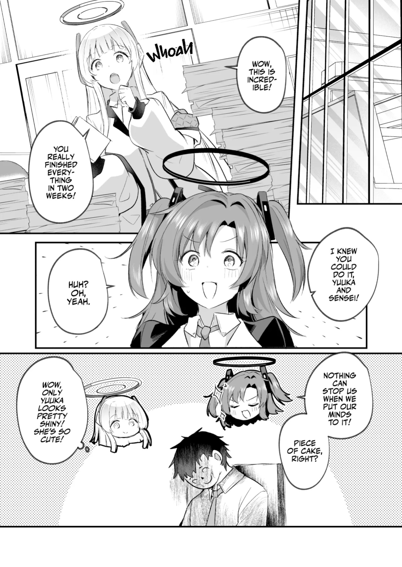 [Kuusou Monochrome (Abi)] Muramura ga Osamaranai Yuuka wa Sensei o Osotte Shimaimashita - Mura Mura Yuuka Teacher Sexually Assault (Blue Archive) [Team Rabu2]