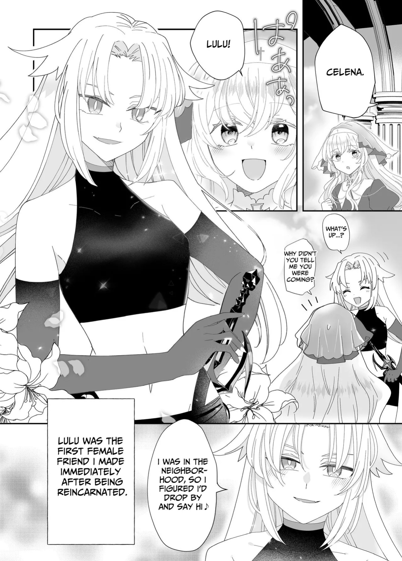 [Yuuyami Kiken Chitai (Sera Miyachi)] Tensei Cheat Seijo wa Les Inma ni Otosareru | Reincarnated Cheat Saintess Falls To A Lesbian Succubus [tsuyoshi]