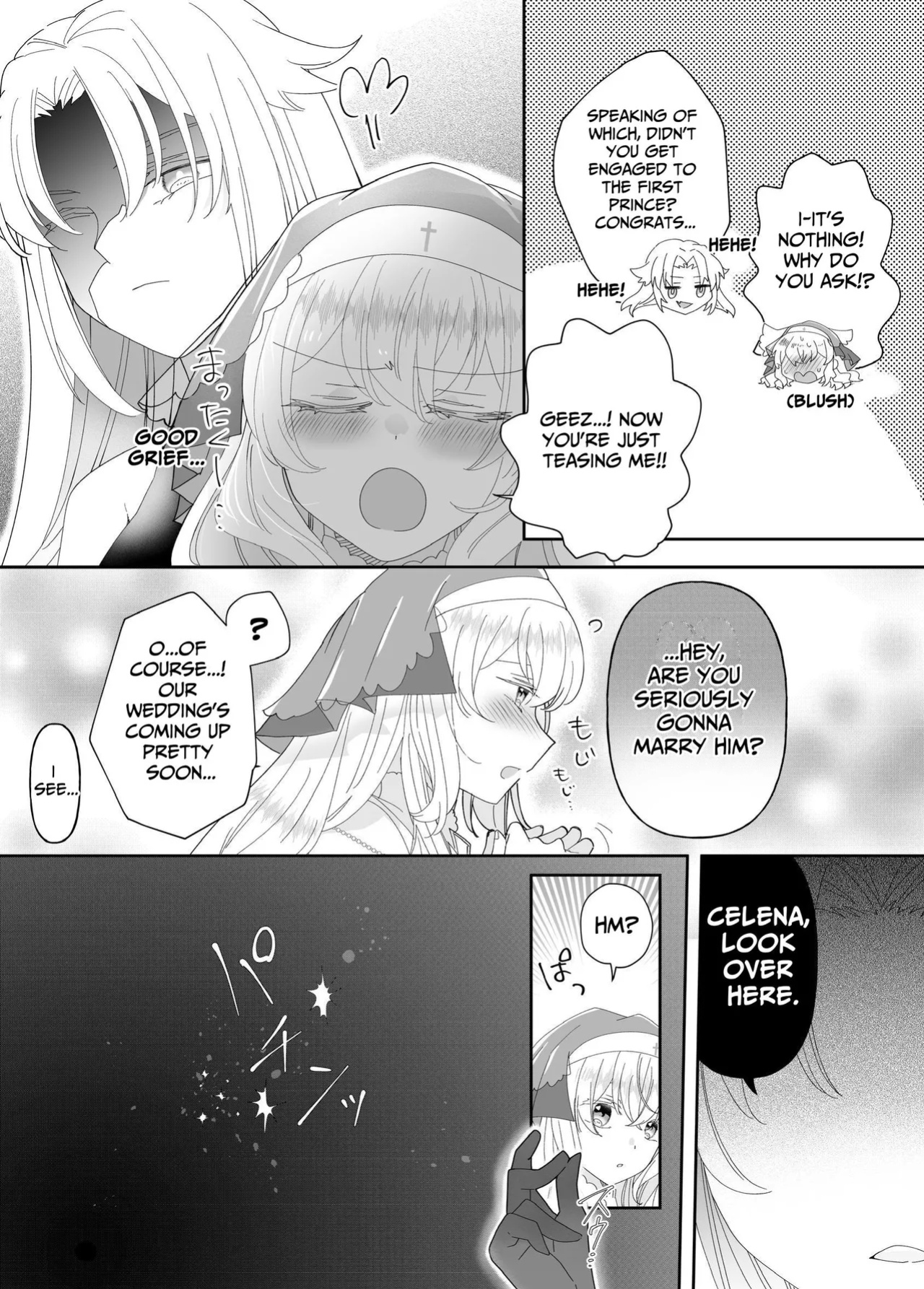 [Yuuyami Kiken Chitai (Sera Miyachi)] Tensei Cheat Seijo wa Les Inma ni Otosareru | Reincarnated Cheat Saintess Falls To A Lesbian Succubus [tsuyoshi]