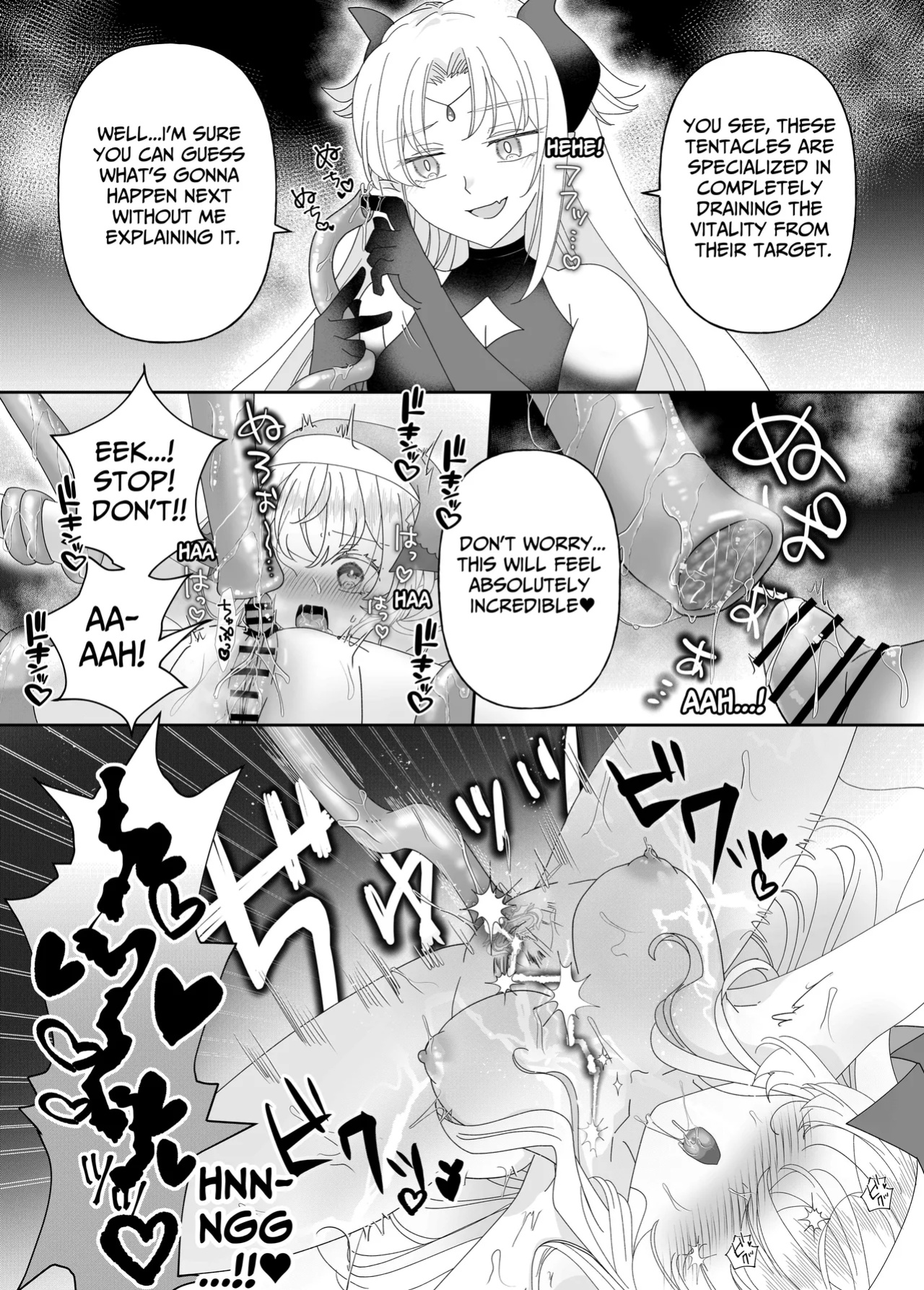 [Yuuyami Kiken Chitai (Sera Miyachi)] Tensei Cheat Seijo wa Les Inma ni Otosareru | Reincarnated Cheat Saintess Falls To A Lesbian Succubus [tsuyoshi]