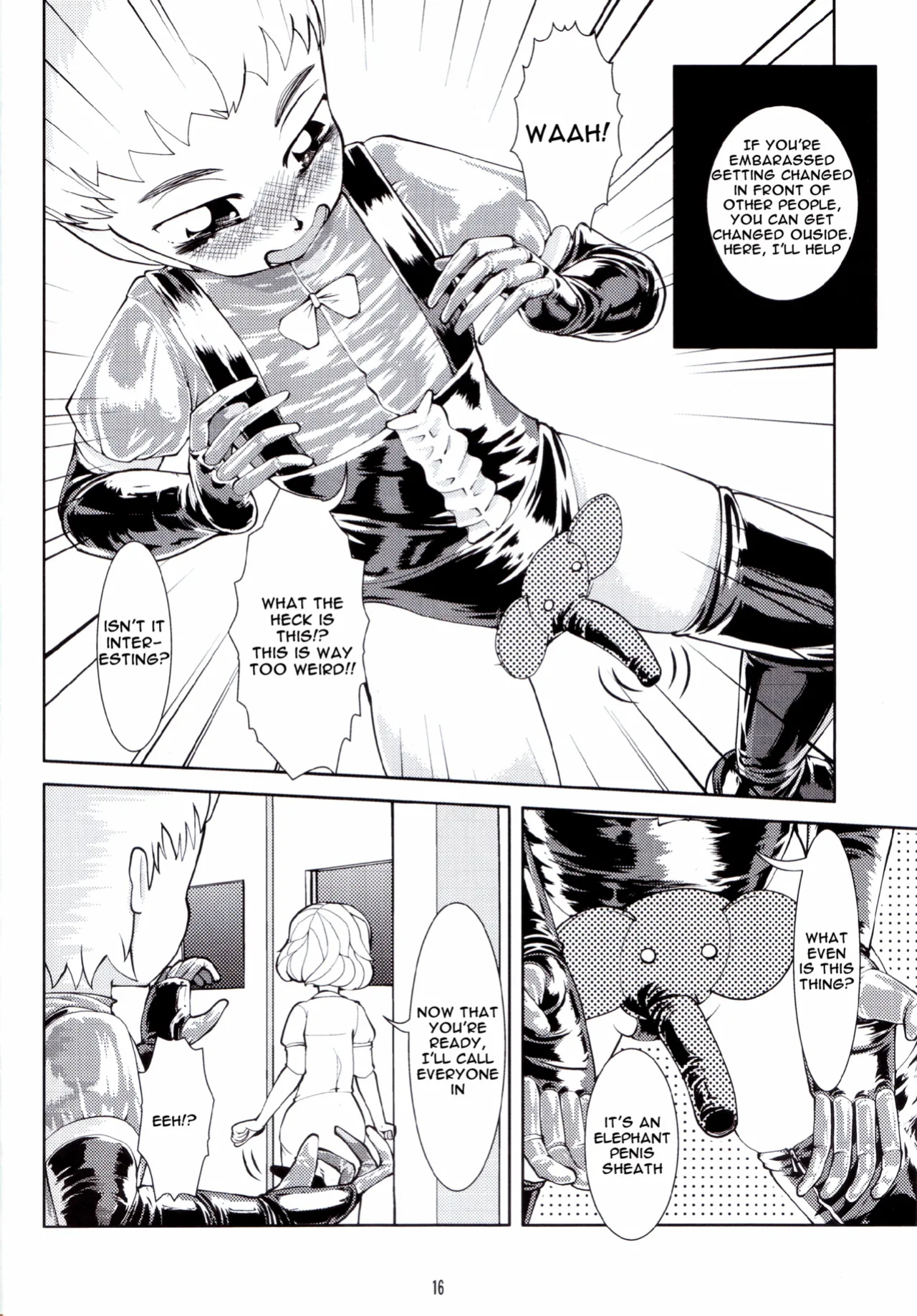 [Circle B.C.A. (Tsuno)] Fetish Academy [Moosh] [Scan]