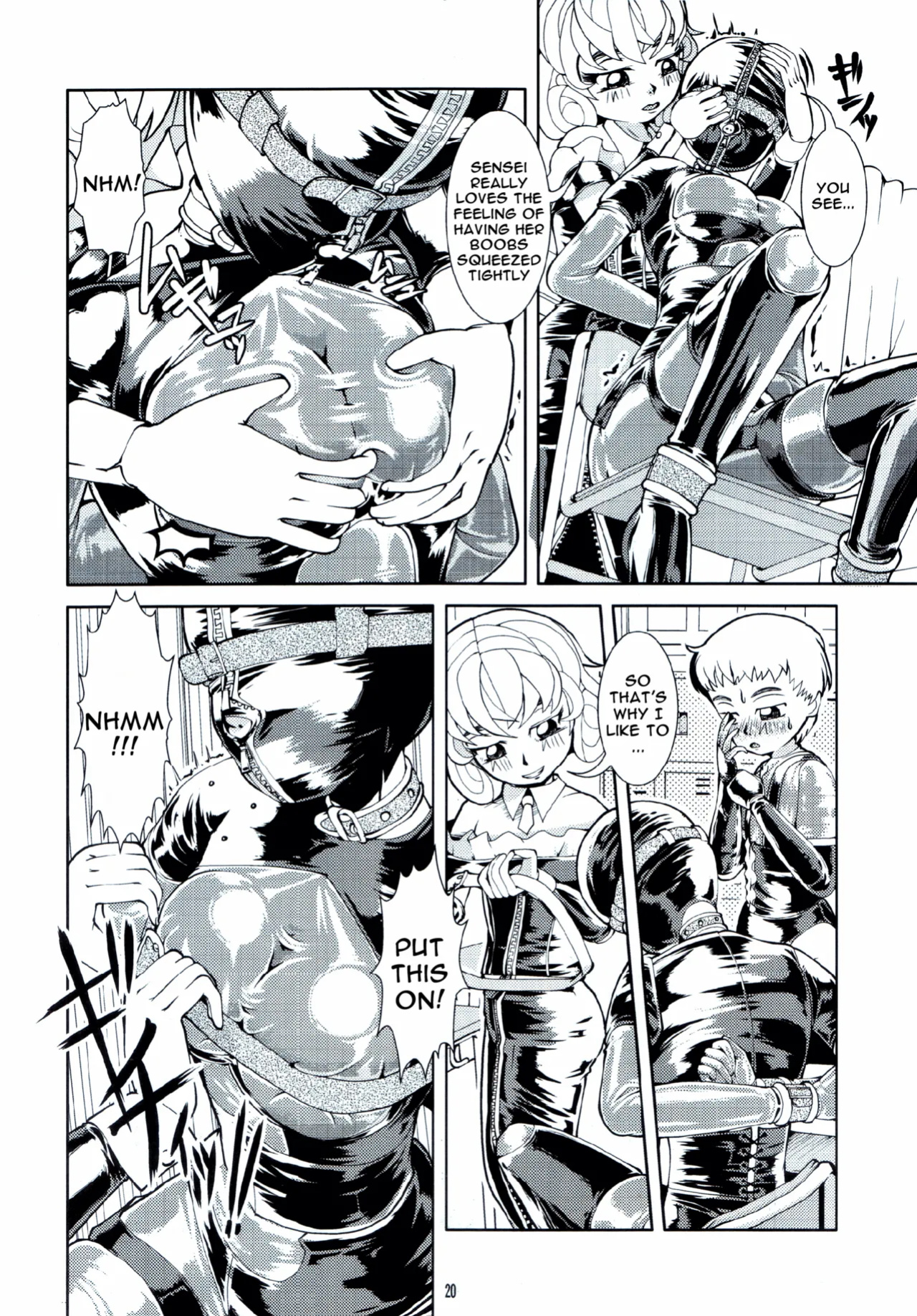 [Circle B.C.A. (Tsuno)] Fetish Academy [Moosh] [Scan]