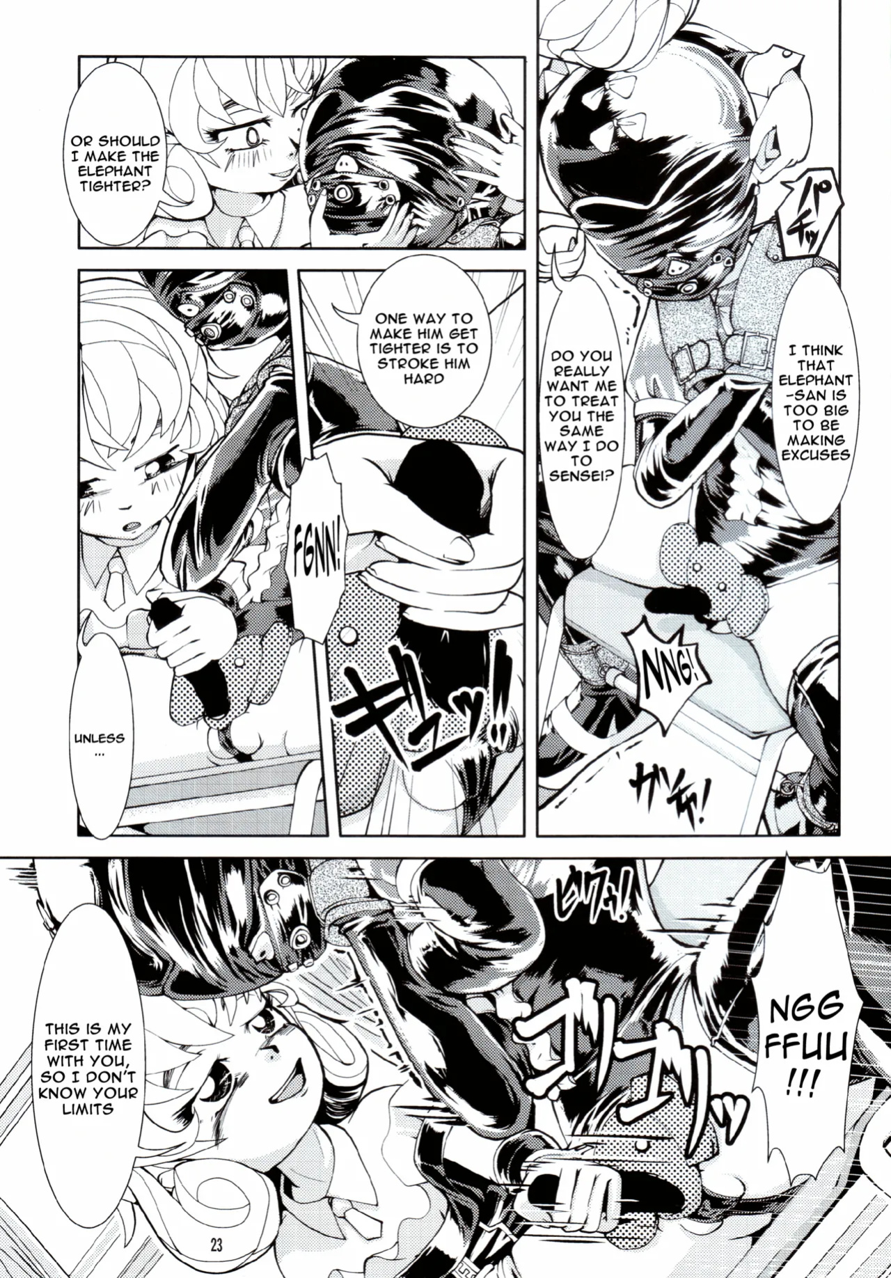 [Circle B.C.A. (Tsuno)] Fetish Academy [Moosh] [Scan]