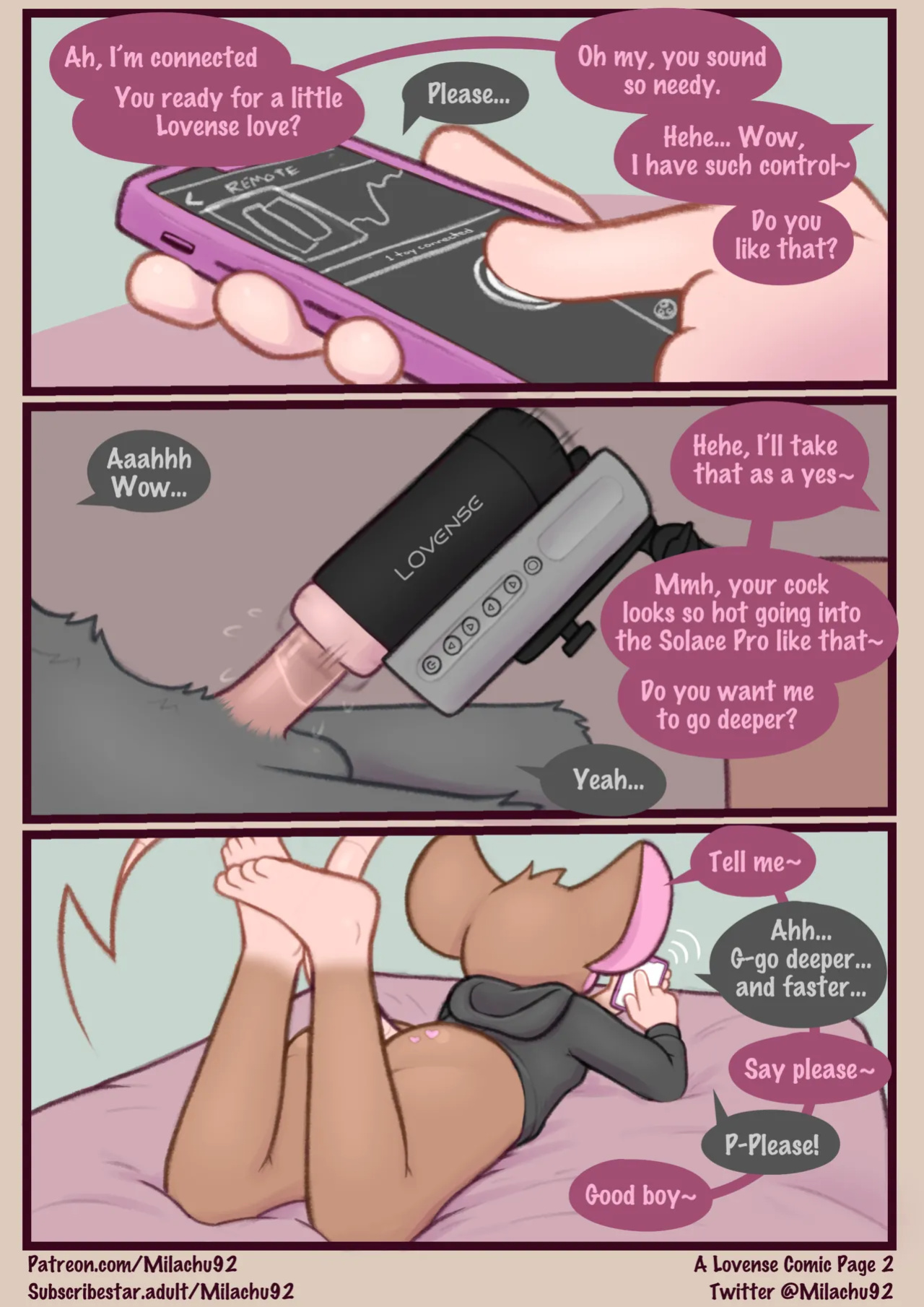 [Milachu92] A Lovense Comic