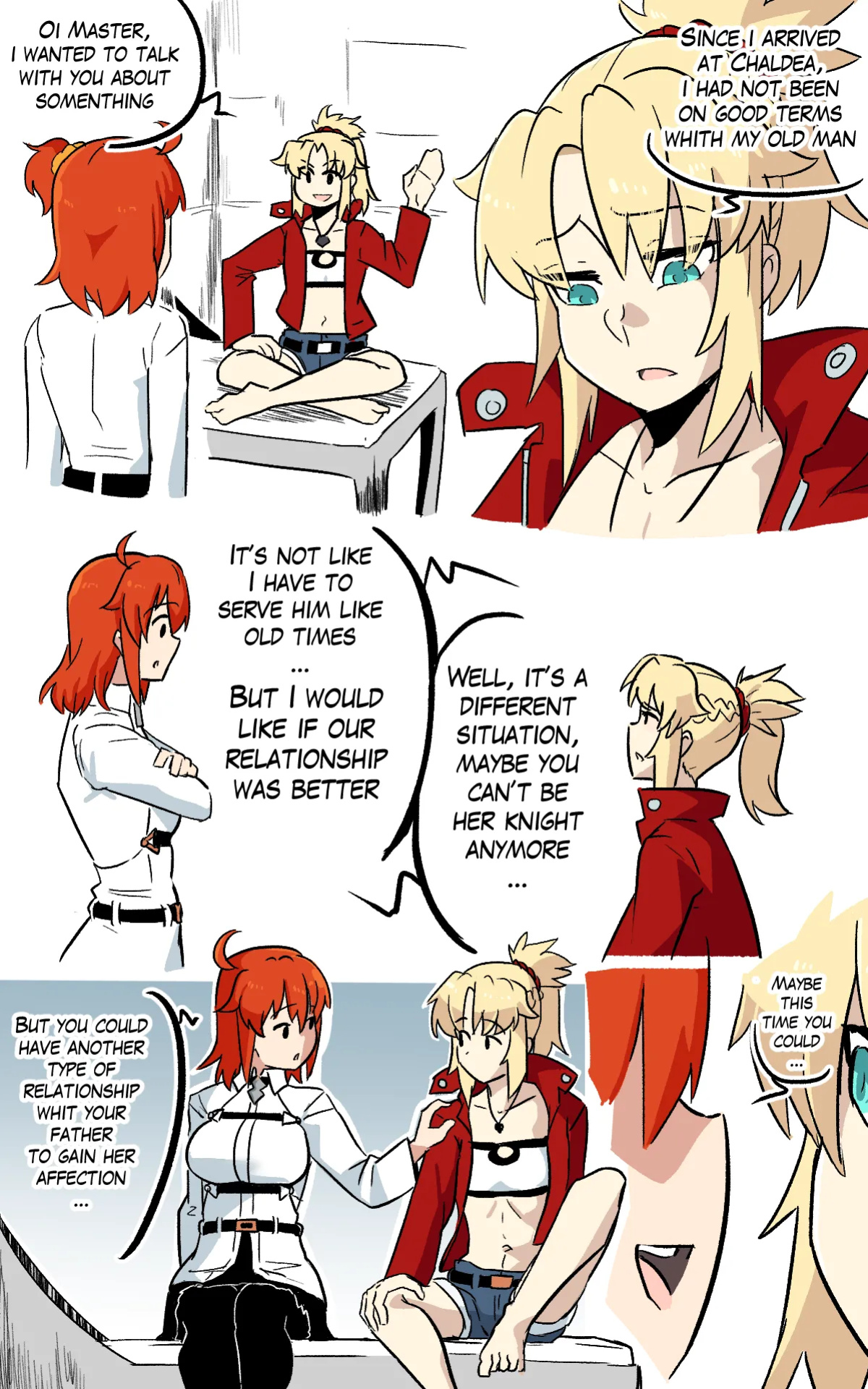[Ukaya Masaru] Father's Scabbard (Fate/Grand Order)