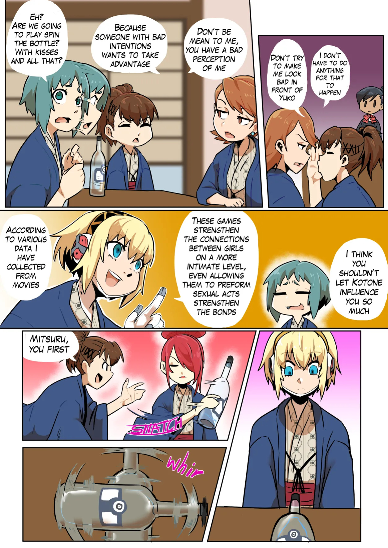[Uka-TO Studios (Ukaya Masaru)] Lesbian School Trip (Persona 3 Portable)