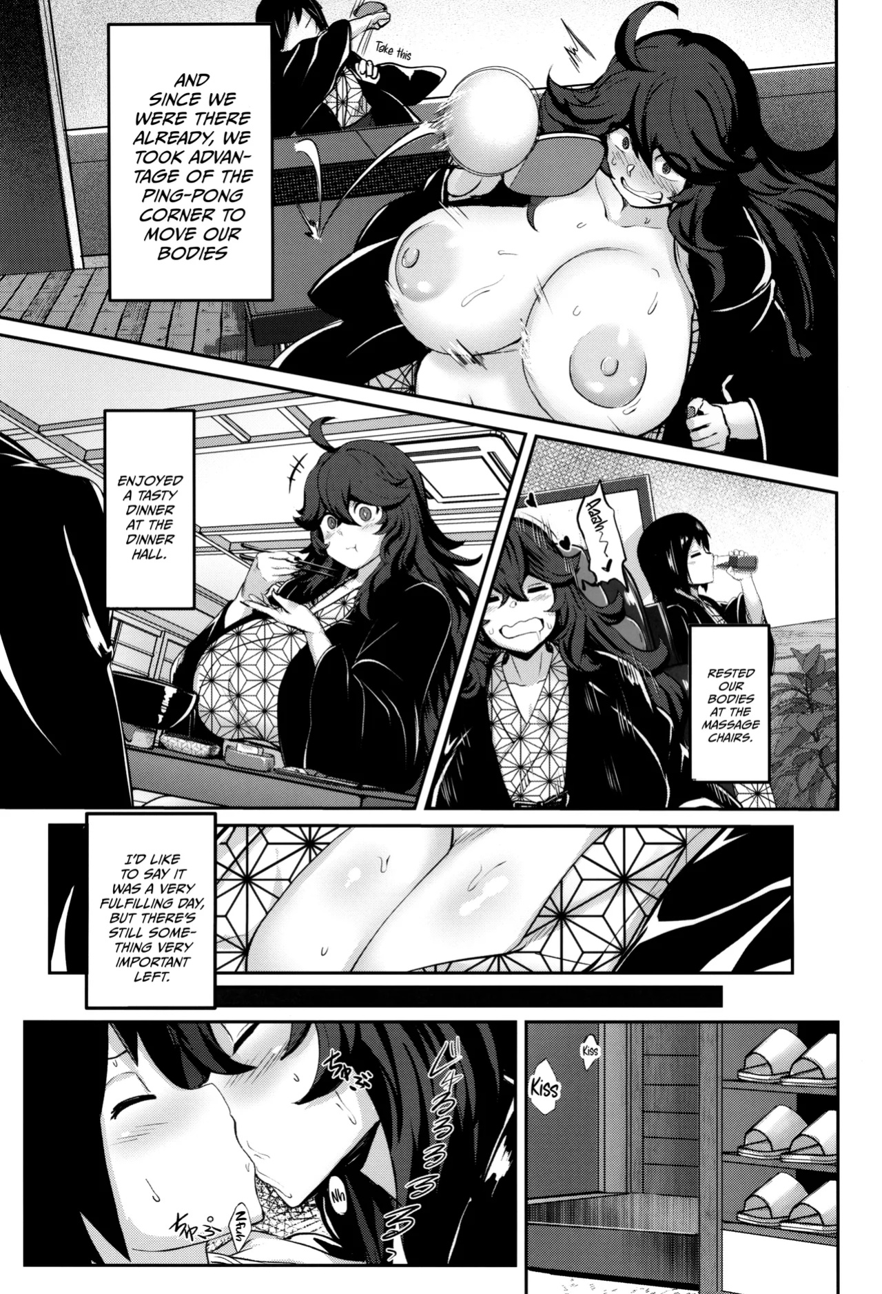 (C105) [Muchi Pani DAYS (Maki Ikazuya)] Occumani-chan no Onsen Life/ Hex Maniac's Hot Springs Life (Pokémon)