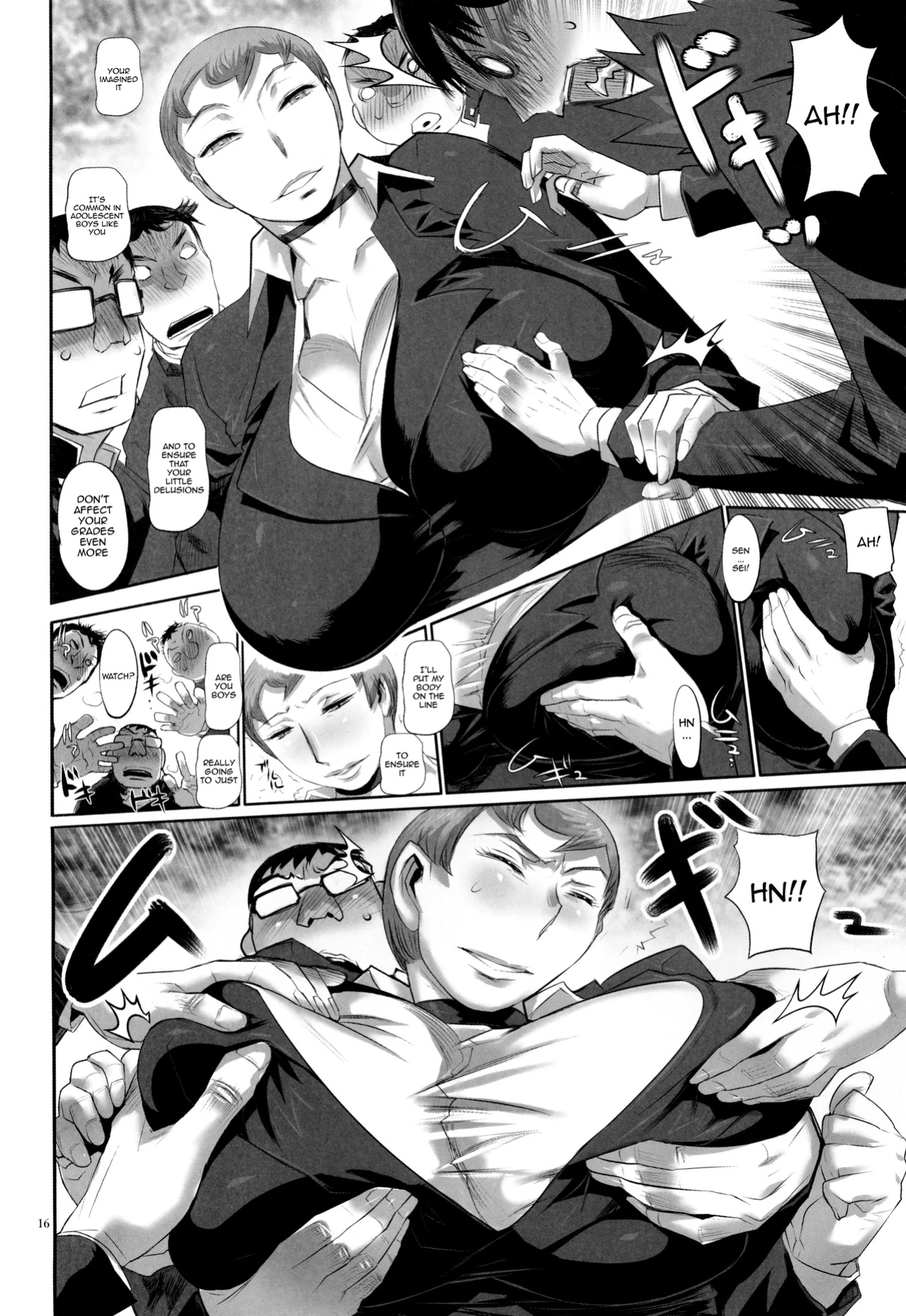(C105) [Heisei Chachamaru Dou (N.O. Chachamaru)] Sensei!! Test Chuu ni Fukinshin Desu / The Teacher Does Not Hold Back Even During Tests
