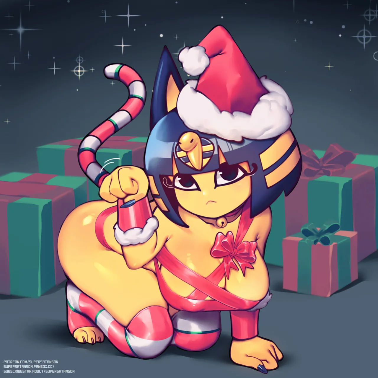 [Supersatanson] Ankha for Christmas (Animal Crossing)