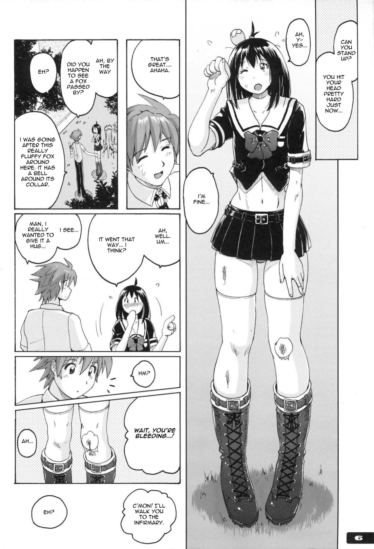 (C81) [Nyanko Batake (Murasaki Nyaa)] Pitapita Kyouei Mizugi (page 3-17 & 32) EX02 [castor translates things] [Incomplete]